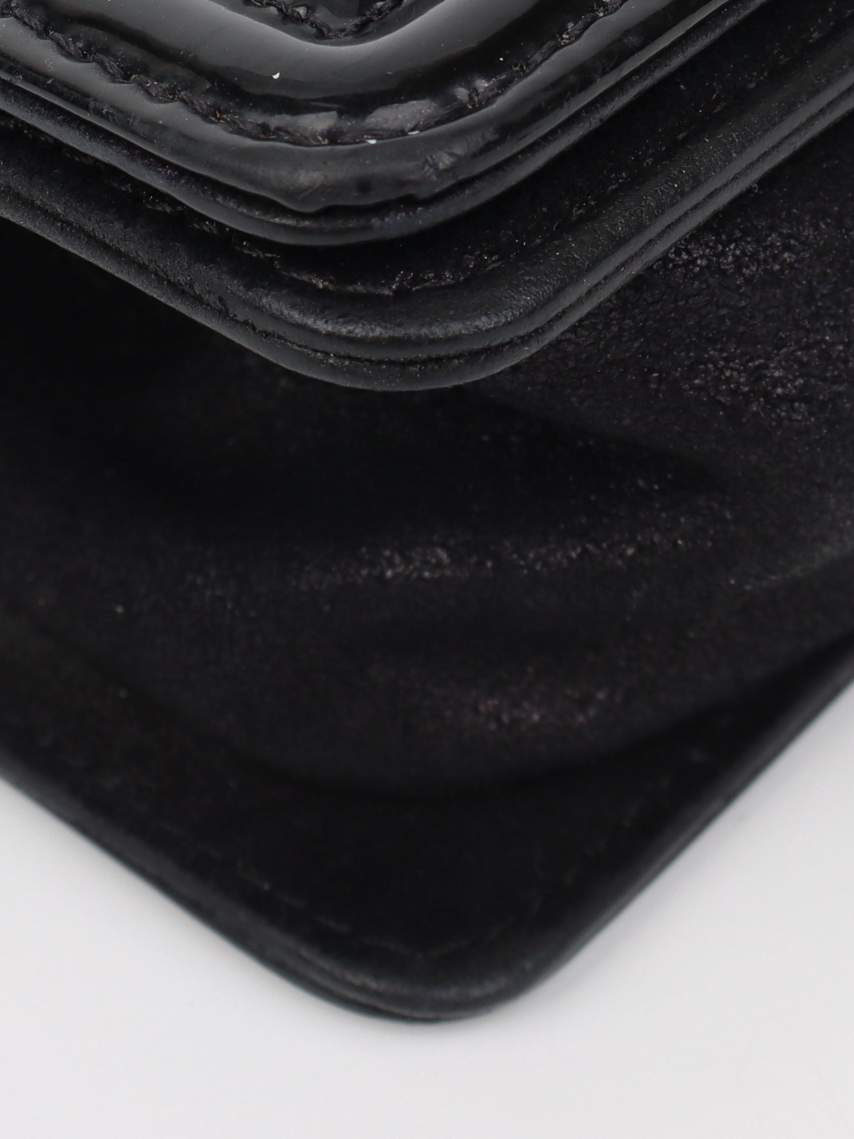 Chanel Black & White Sequin Medium Boy Bag