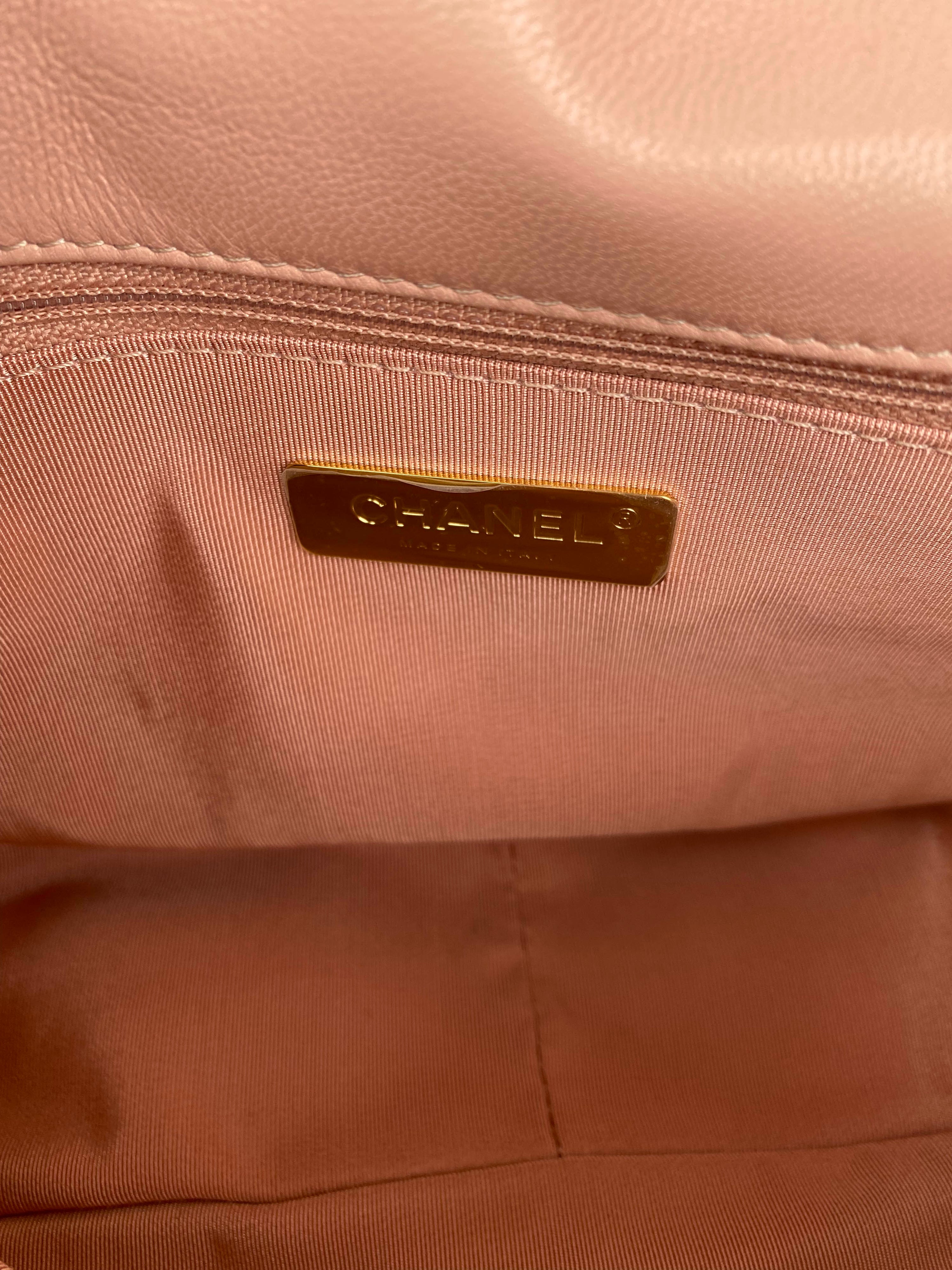 Chanel Blush Pink Small C19 Bag