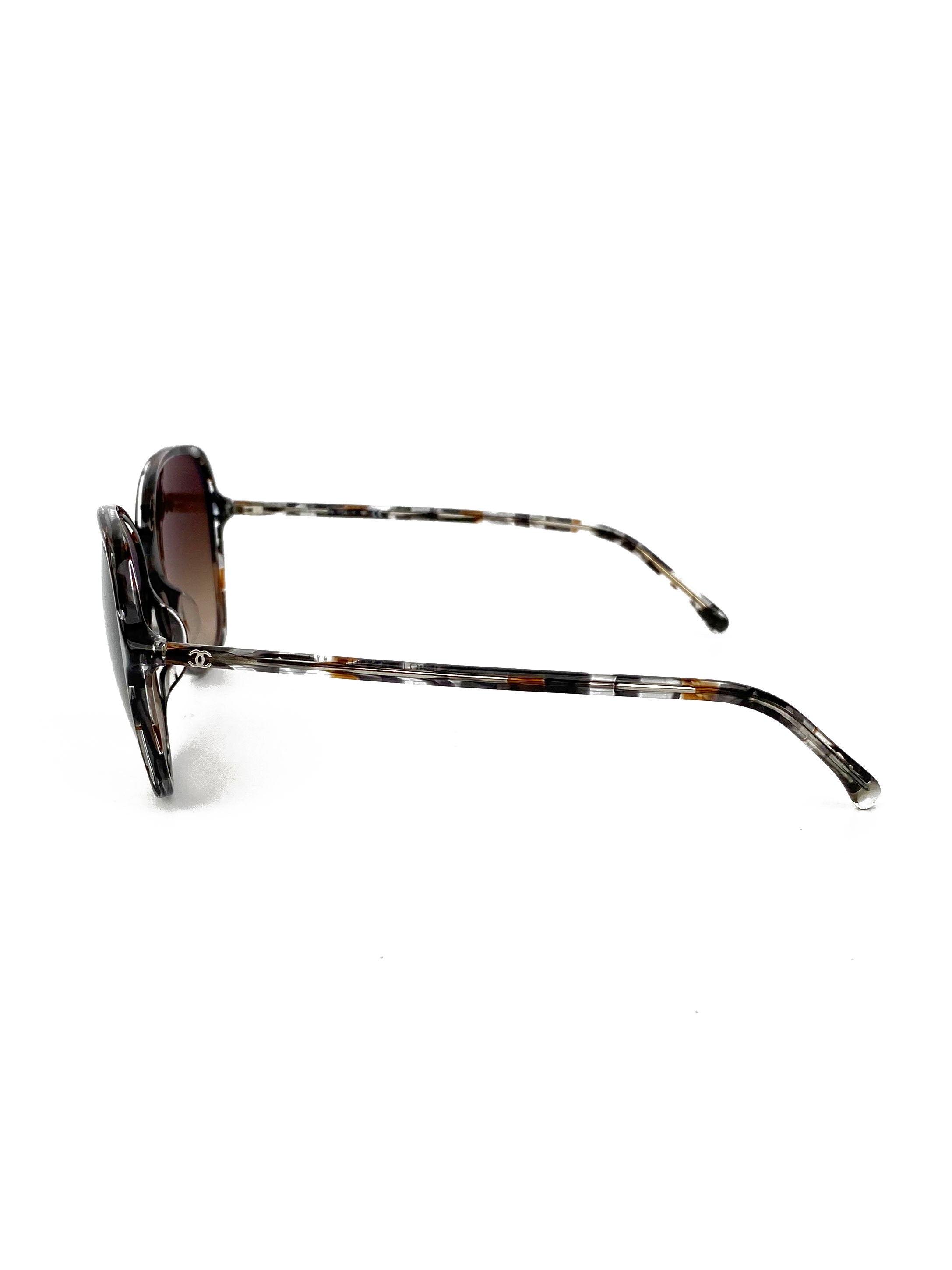 Chanel CC Tortoiseshell Sunglasses 5344A