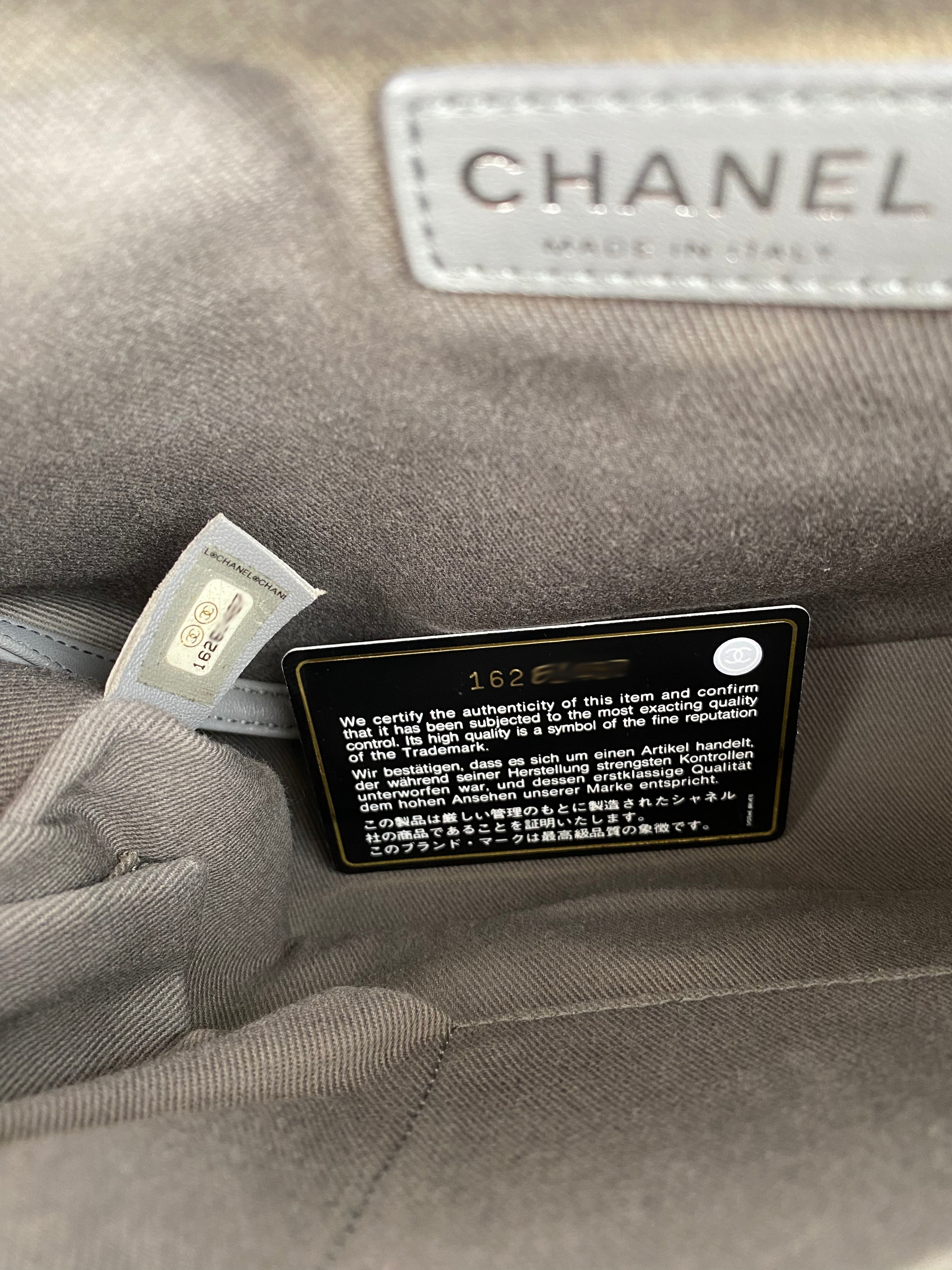 Chanel Jumbo Salmon Boy Bag