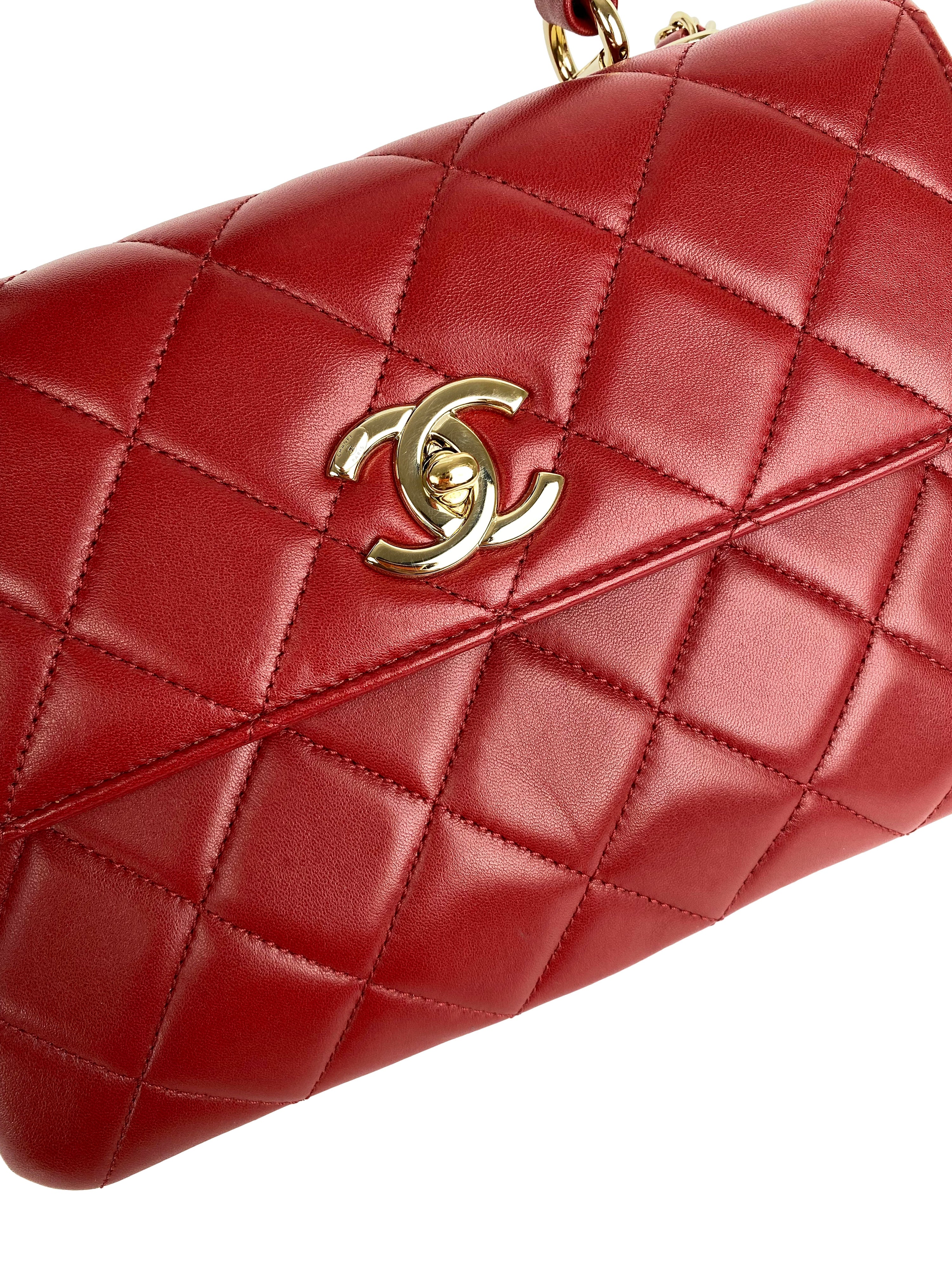 Chanel Small Red Trendy CC Bag