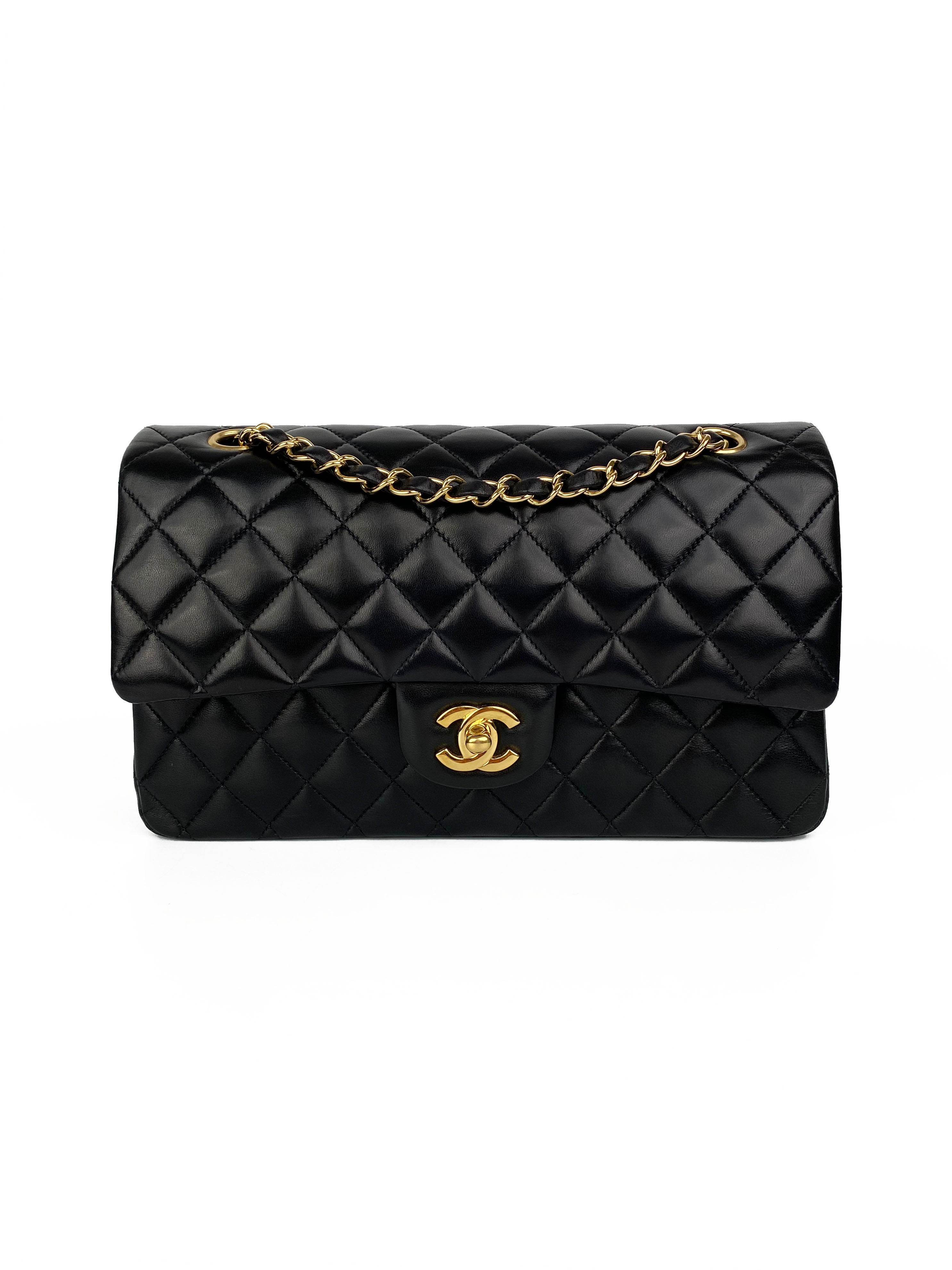 Chanel Black Medium Quilted Classic Flap Bag