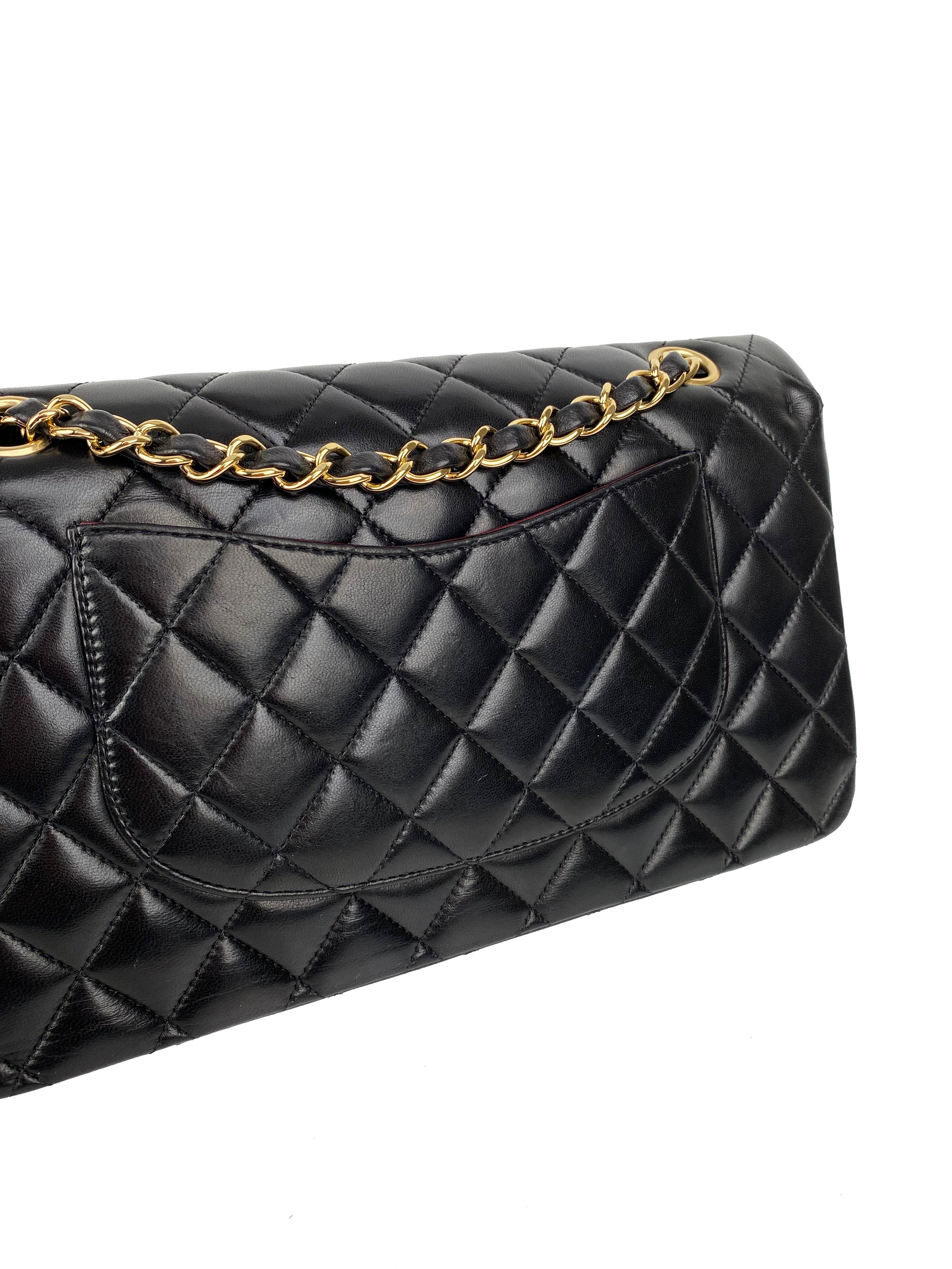 Chanel Black Medium Quilted Classic Flap Bag