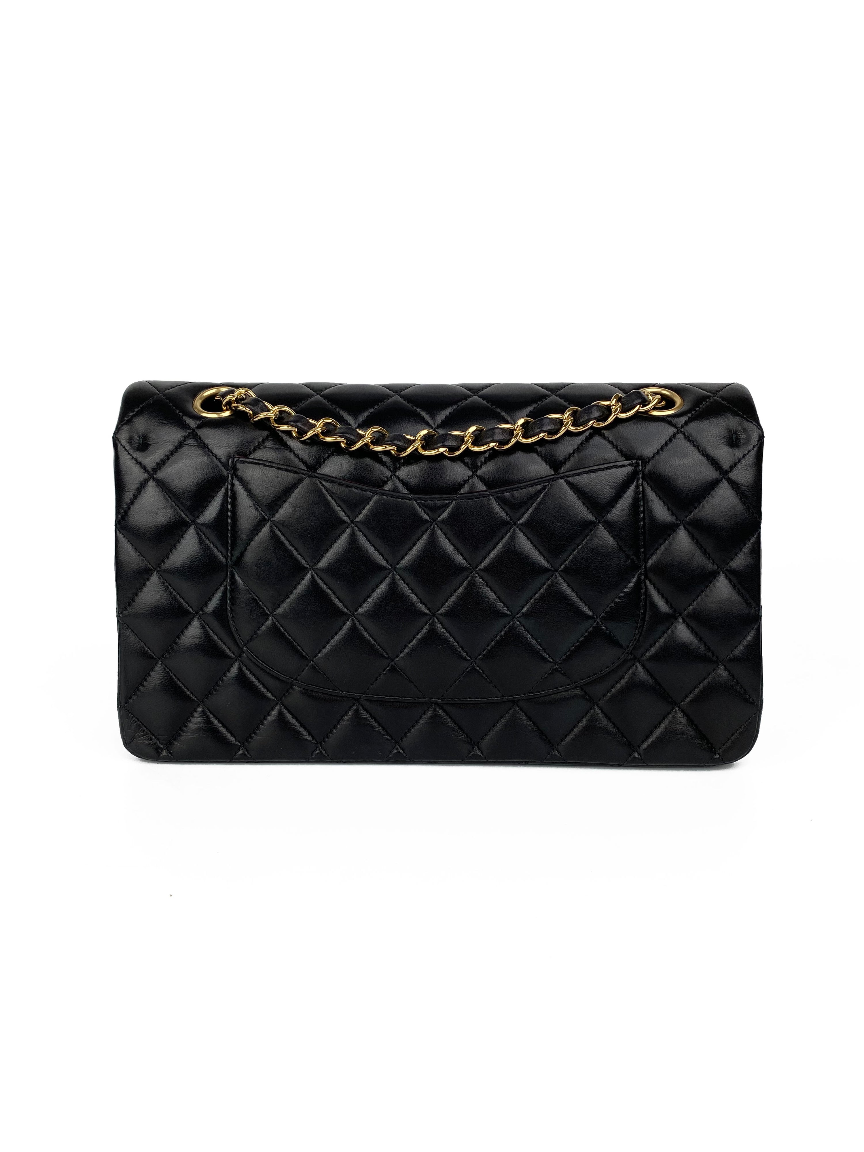 Chanel Black Medium Quilted Classic Flap Bag