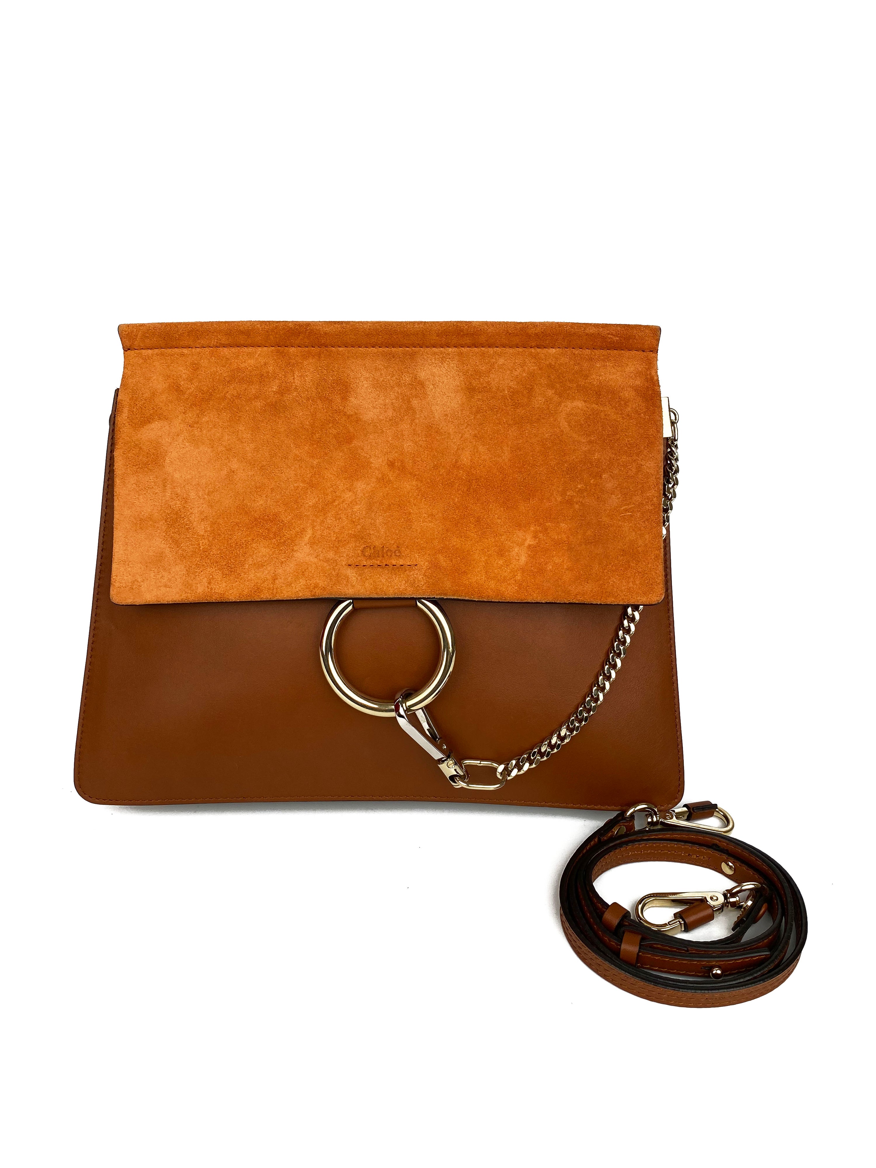 Chloe Medium Brown Faye Bag