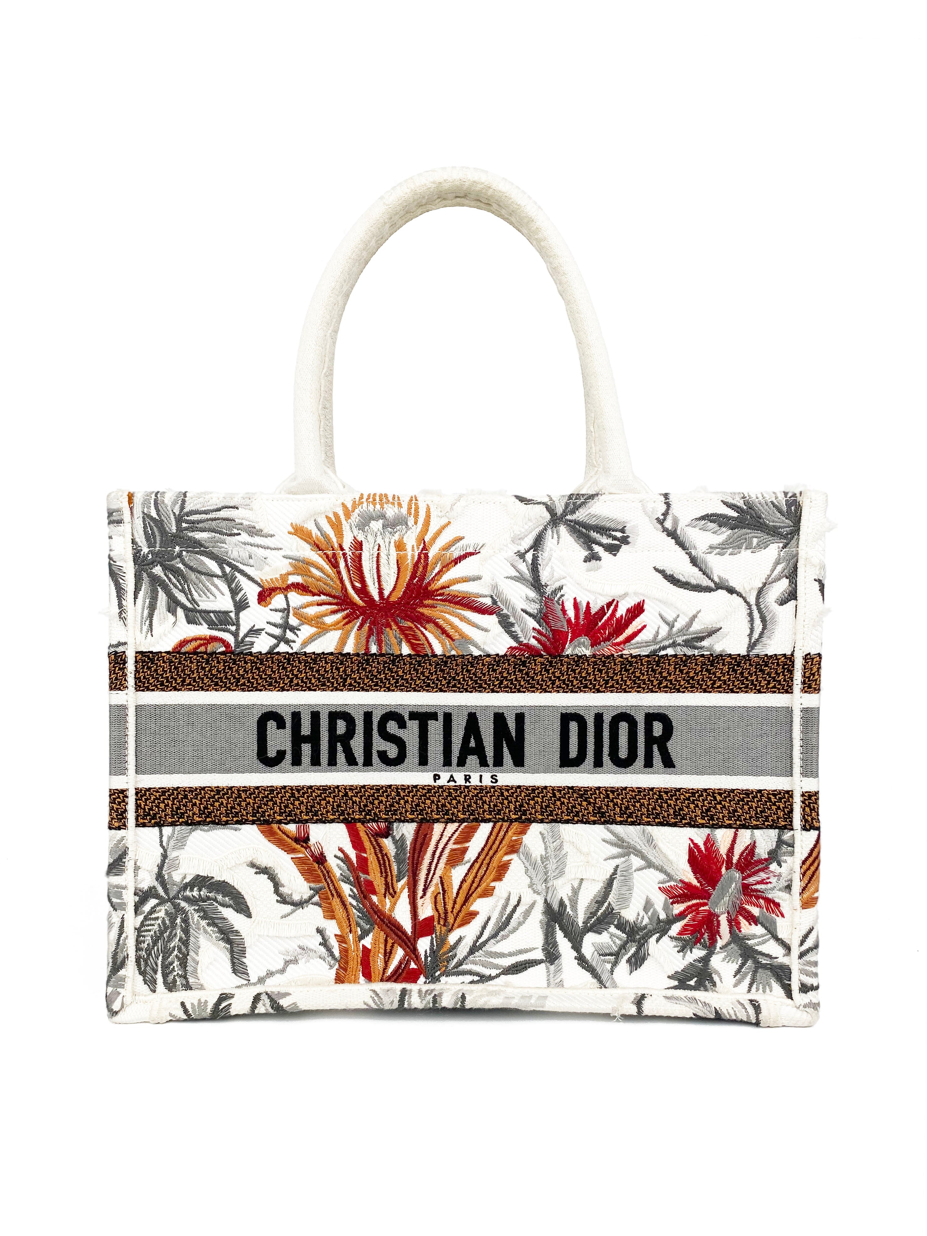 ChristianDiorWhiteLimitedEditionFlowerAccentsBookTote-1.jpg