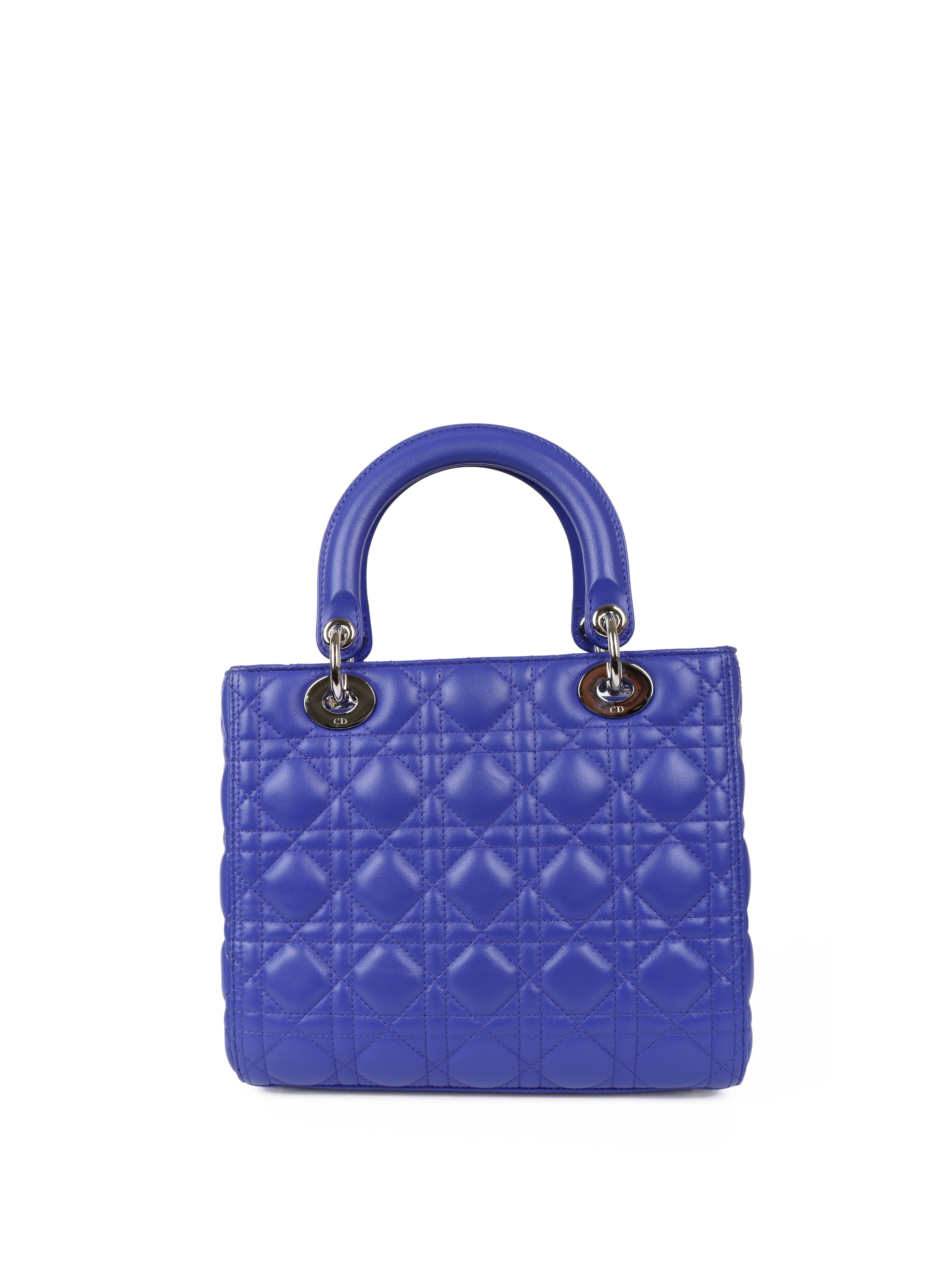 Dior Blue Medium Lady Dior Bag