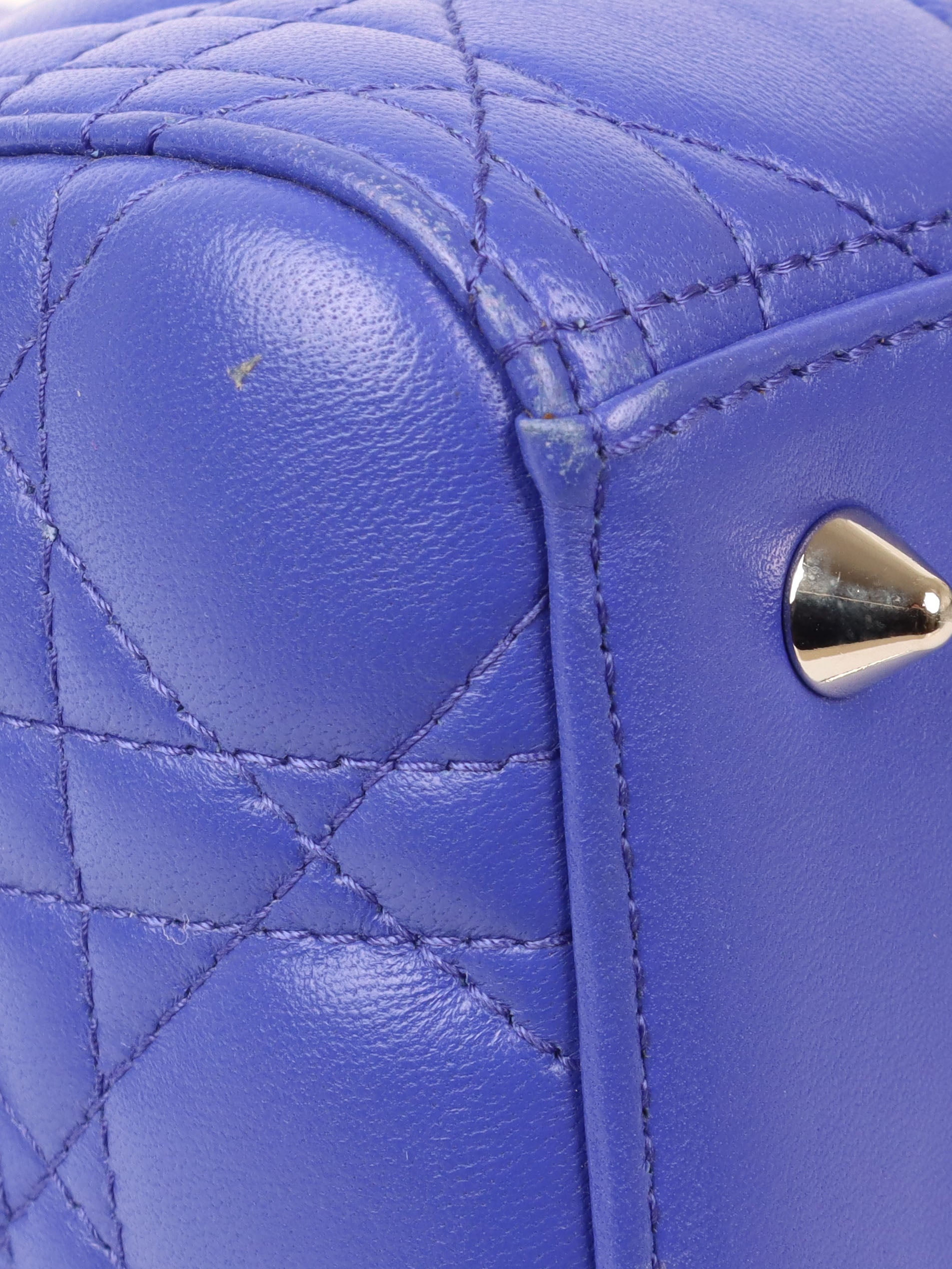 Dior Blue Medium Lady Dior Bag