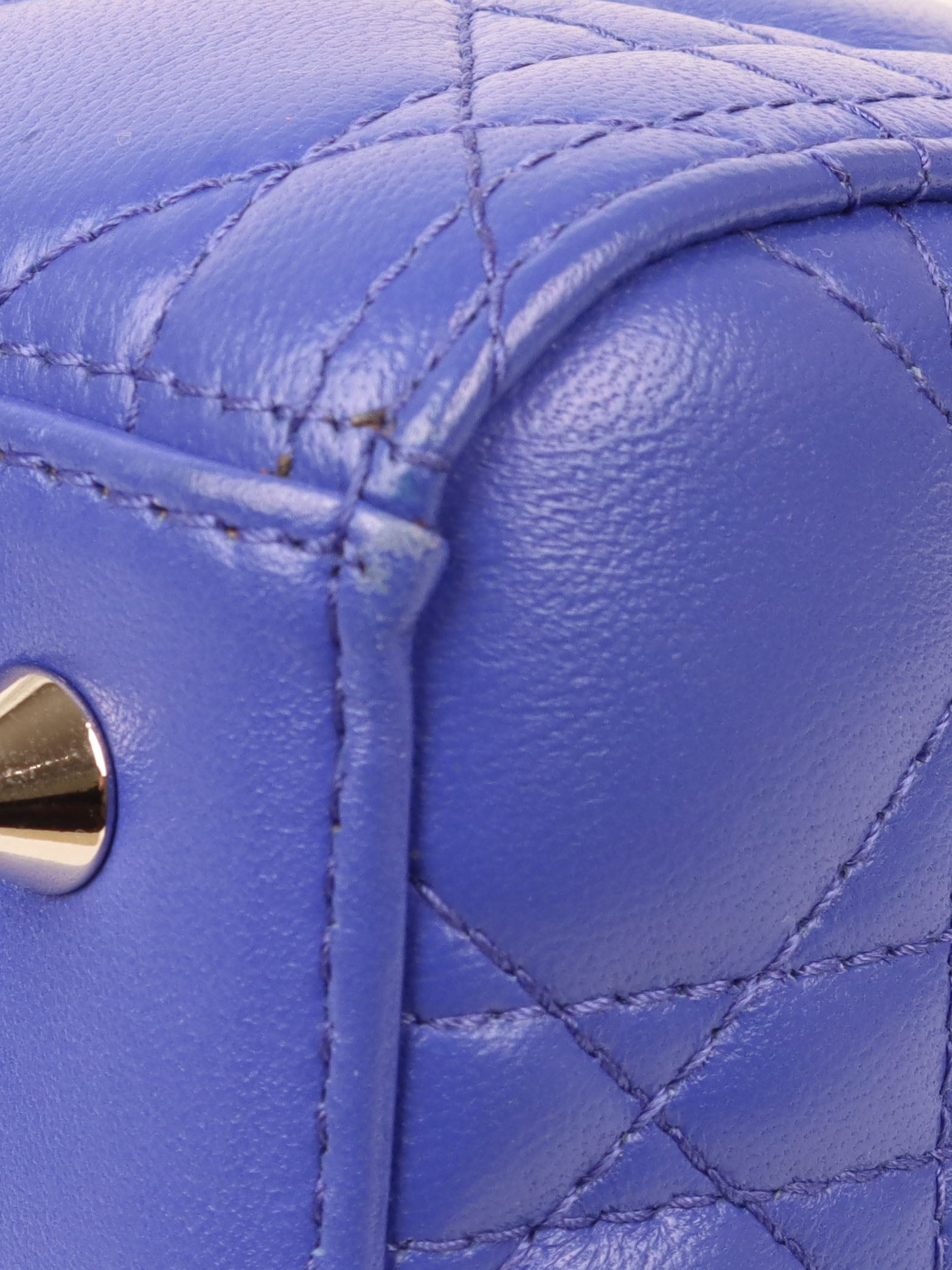 Dior Blue Medium Lady Dior Bag