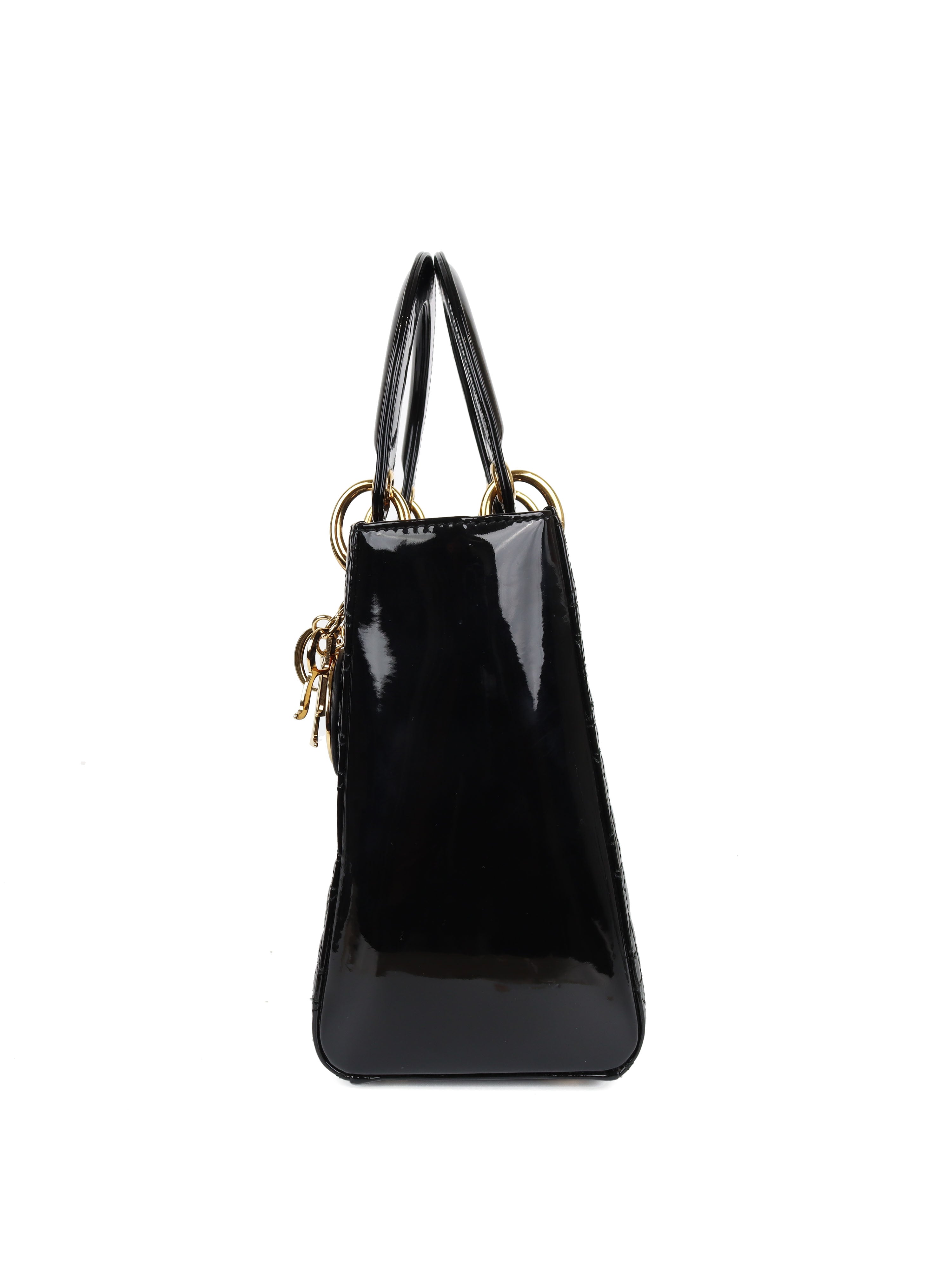 Dior Medium Black Lady Dior Bag