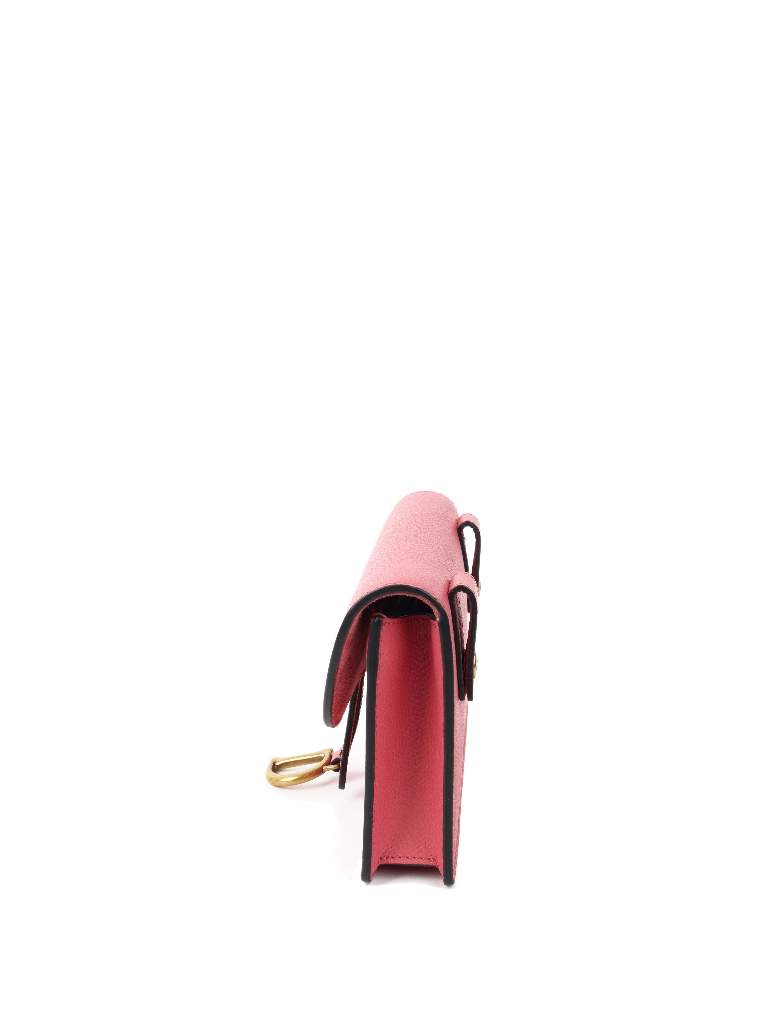 Dior Pink Saddle Pouch Belt Bag