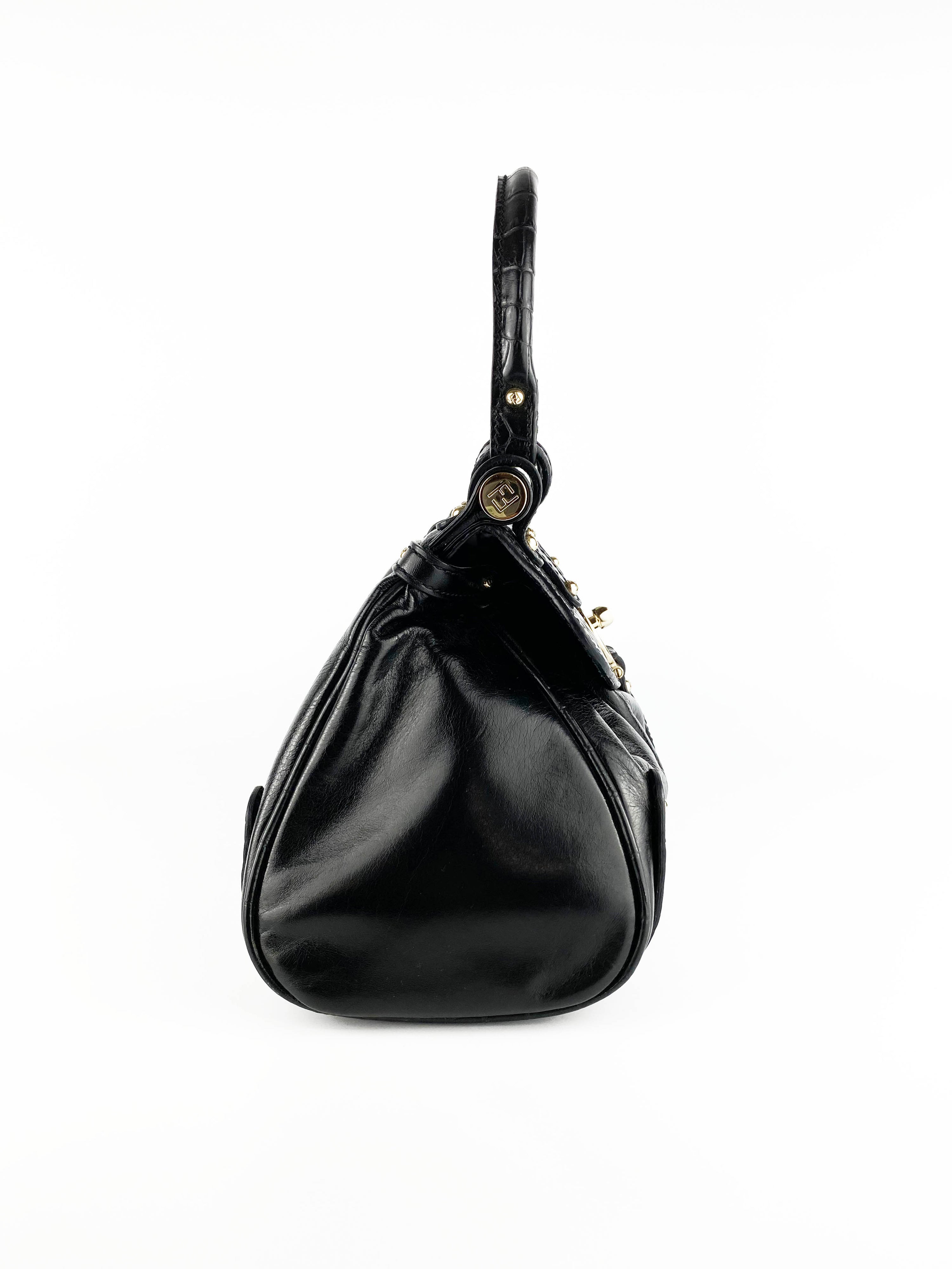 Fendi Black Borsa Magic Picola Bag