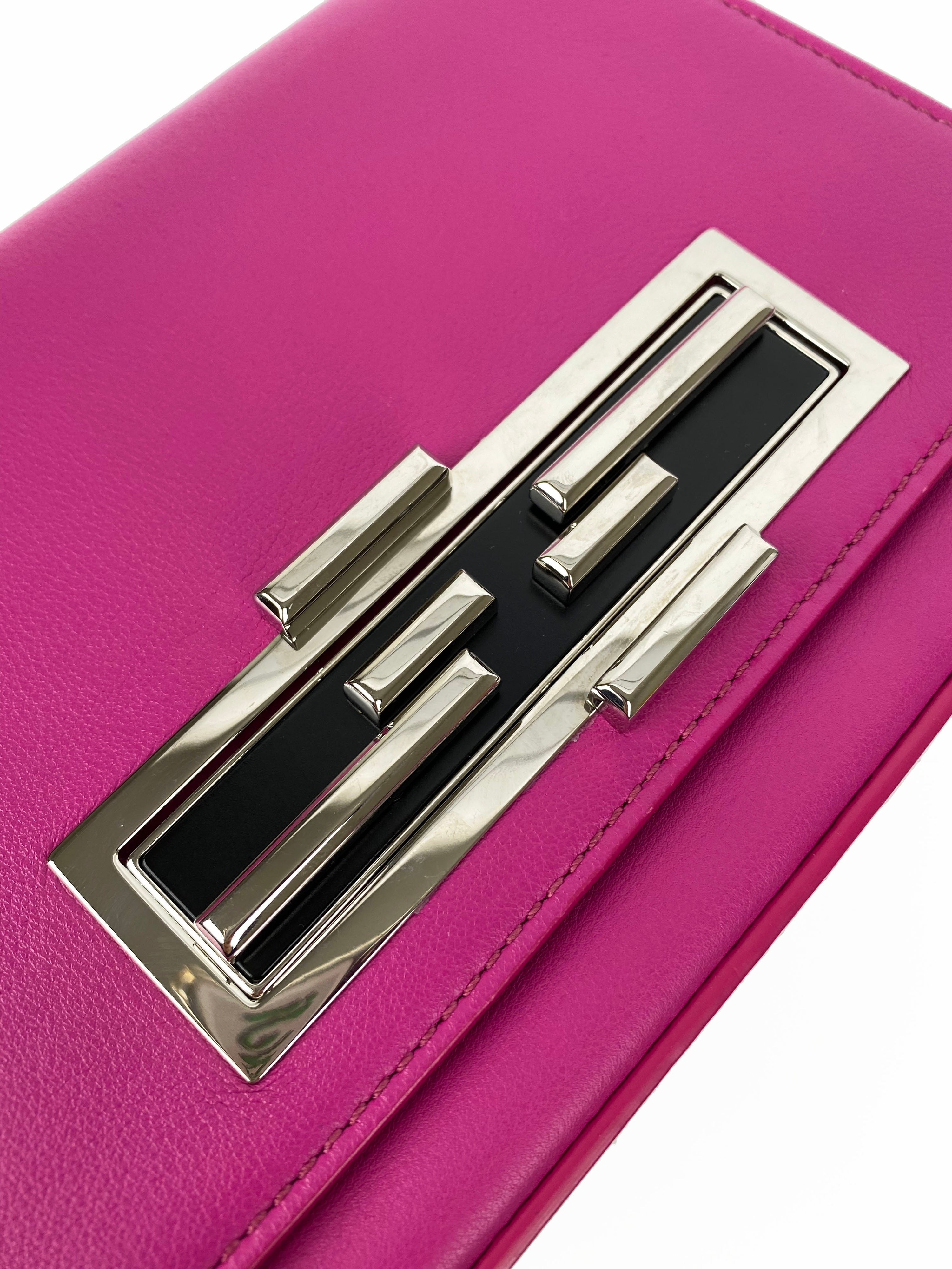 Fendi Magenta 3 Baguette Bag