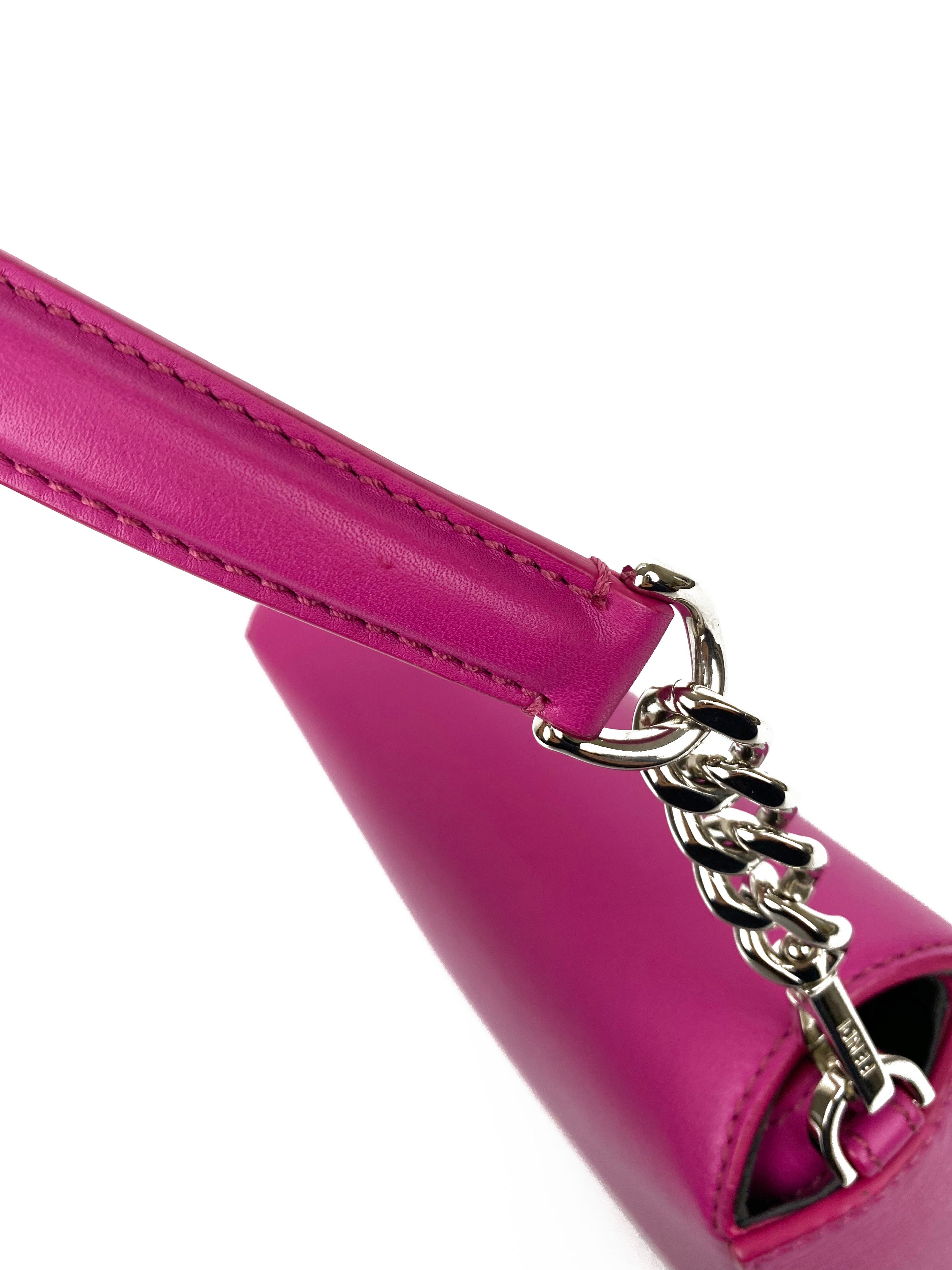 Fendi Magenta 3 Baguette Bag