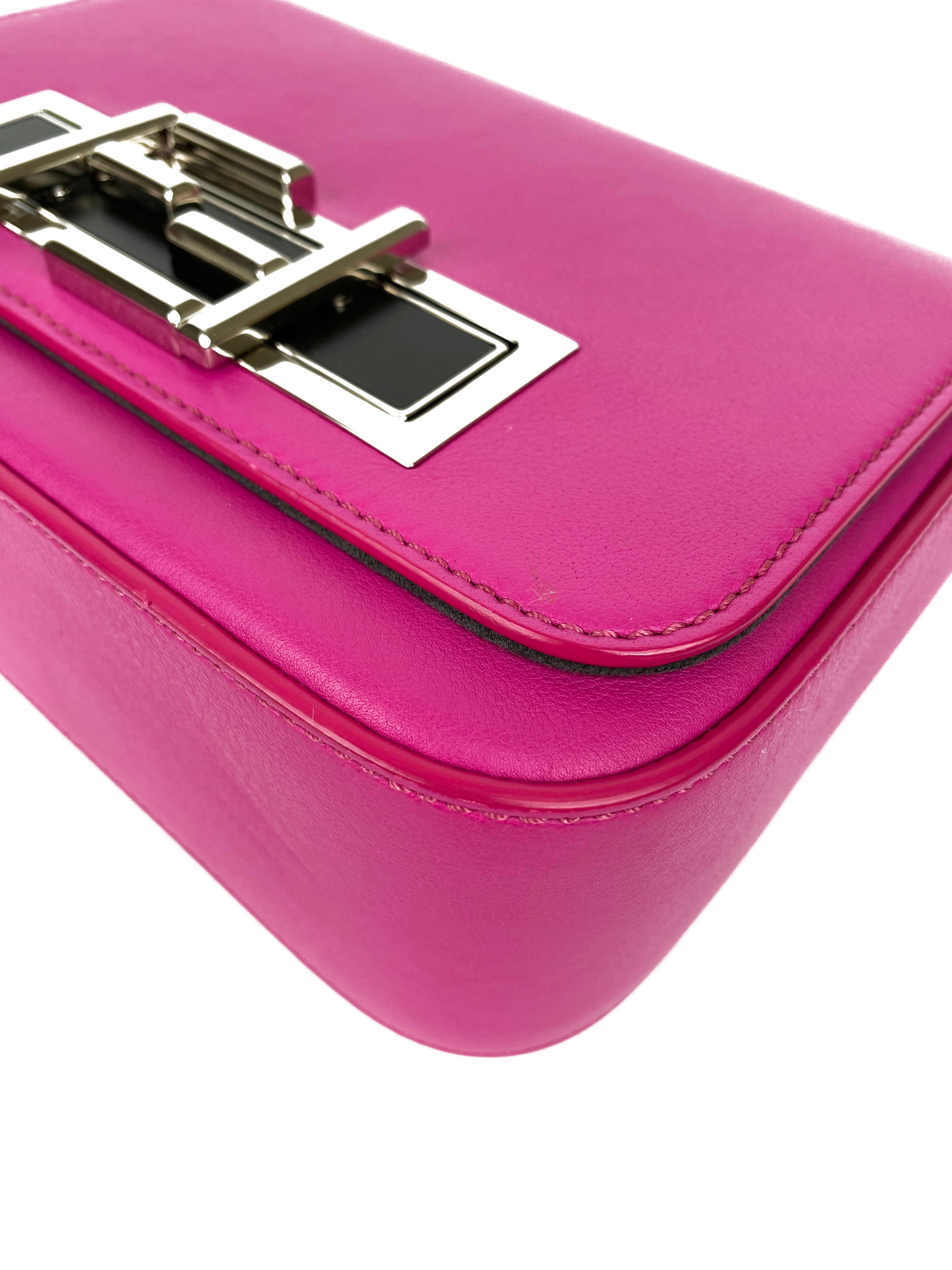 Fendi Magenta 3 Baguette Bag