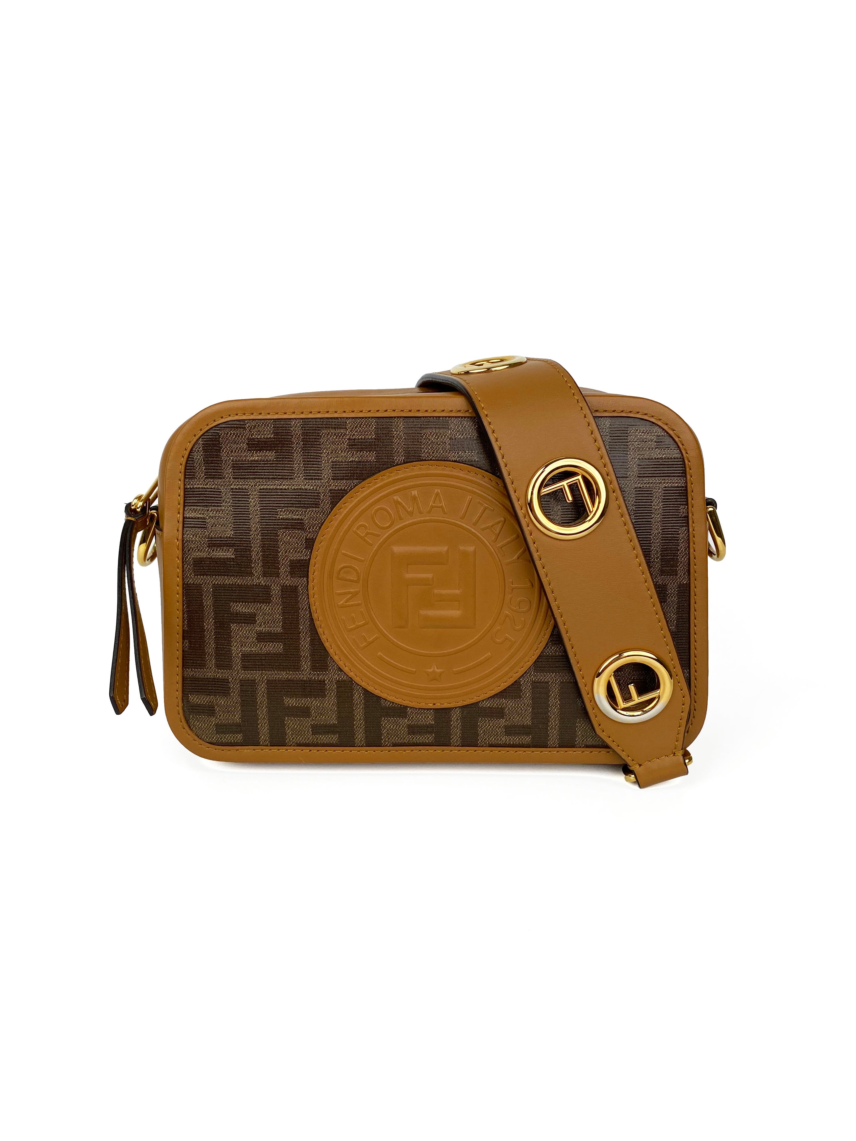 Fendi Monogram Zucca Camera bag