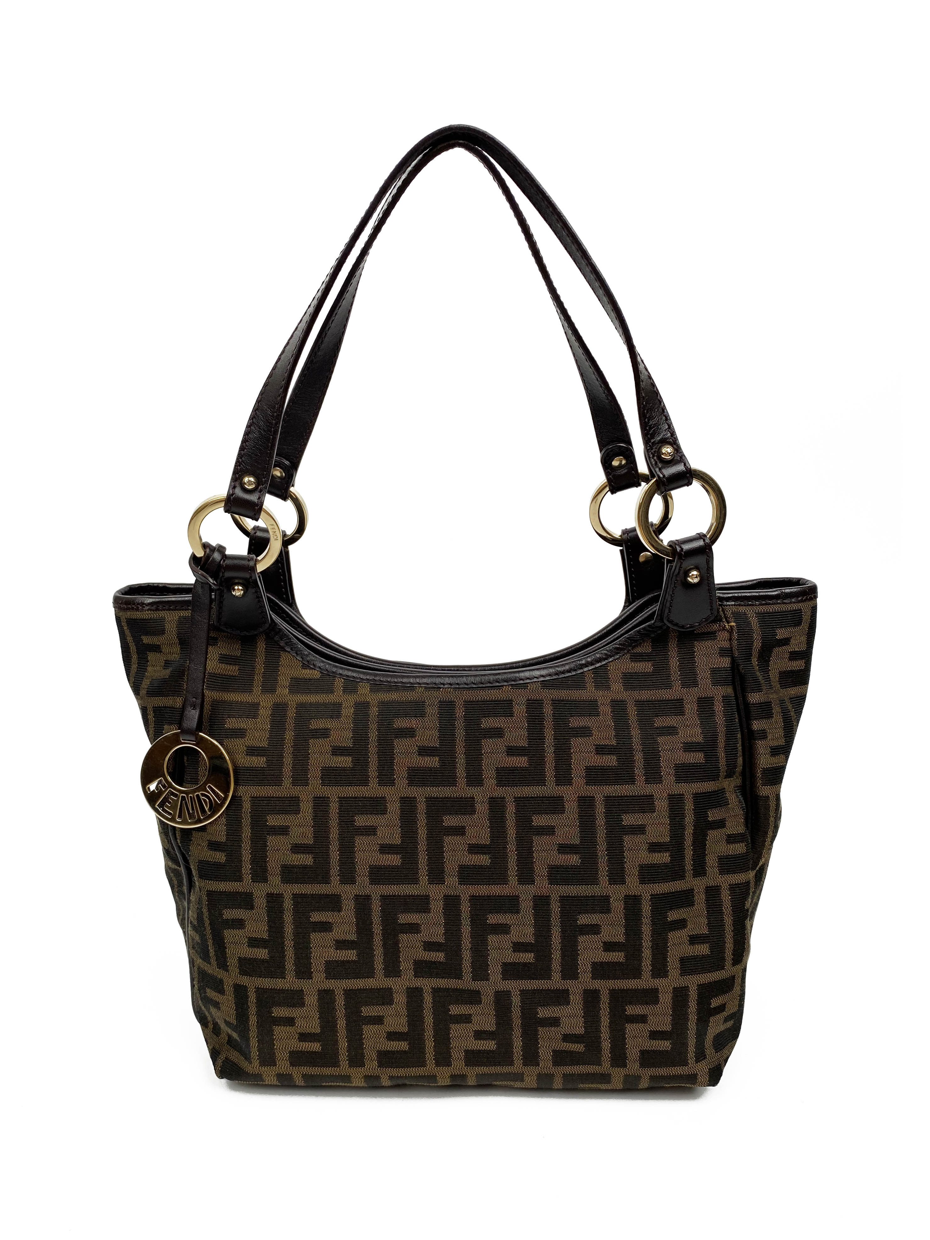 Fendi Small Monogram Tote Bag