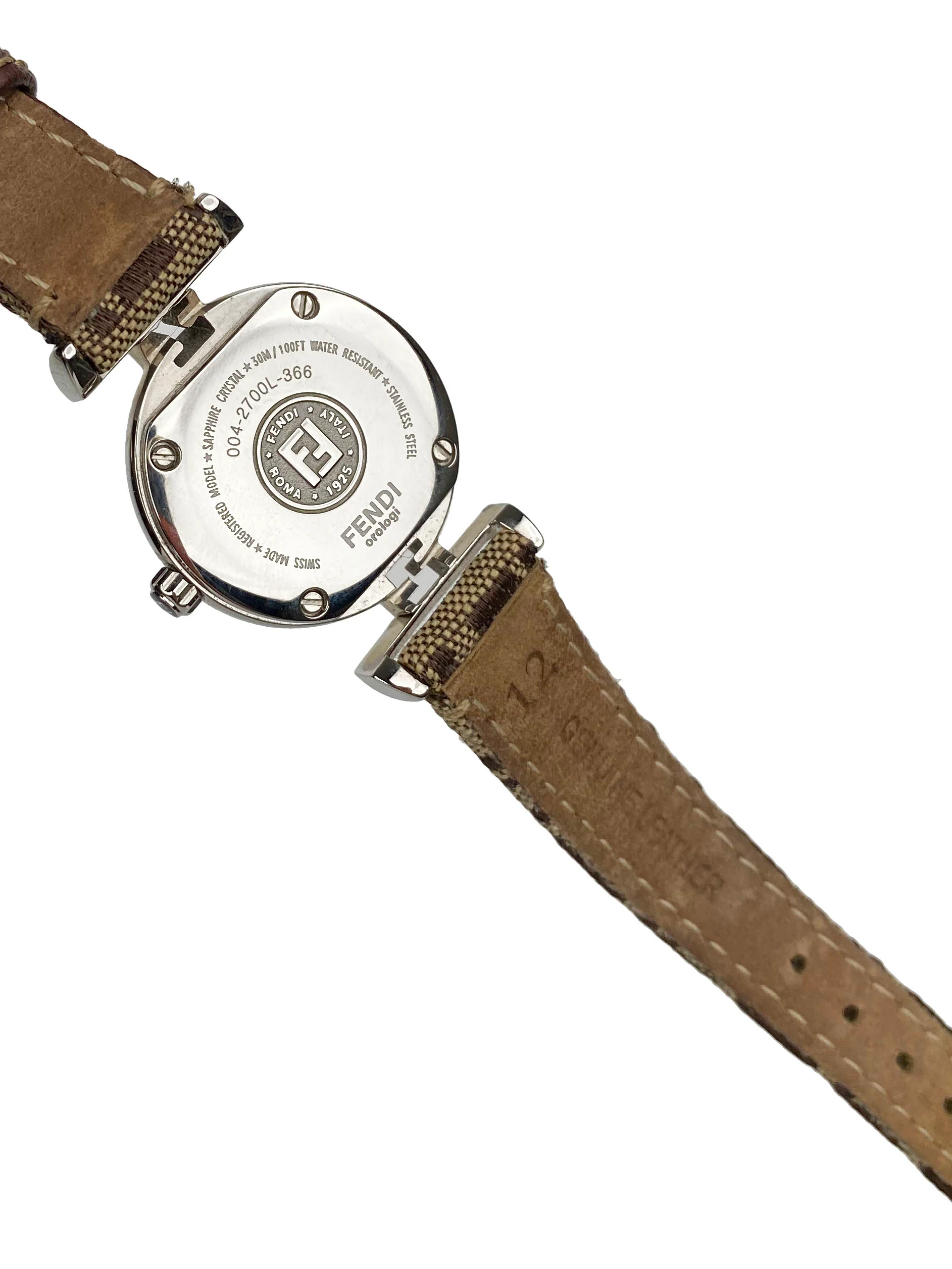 Fendi Vintage Monogram Watch