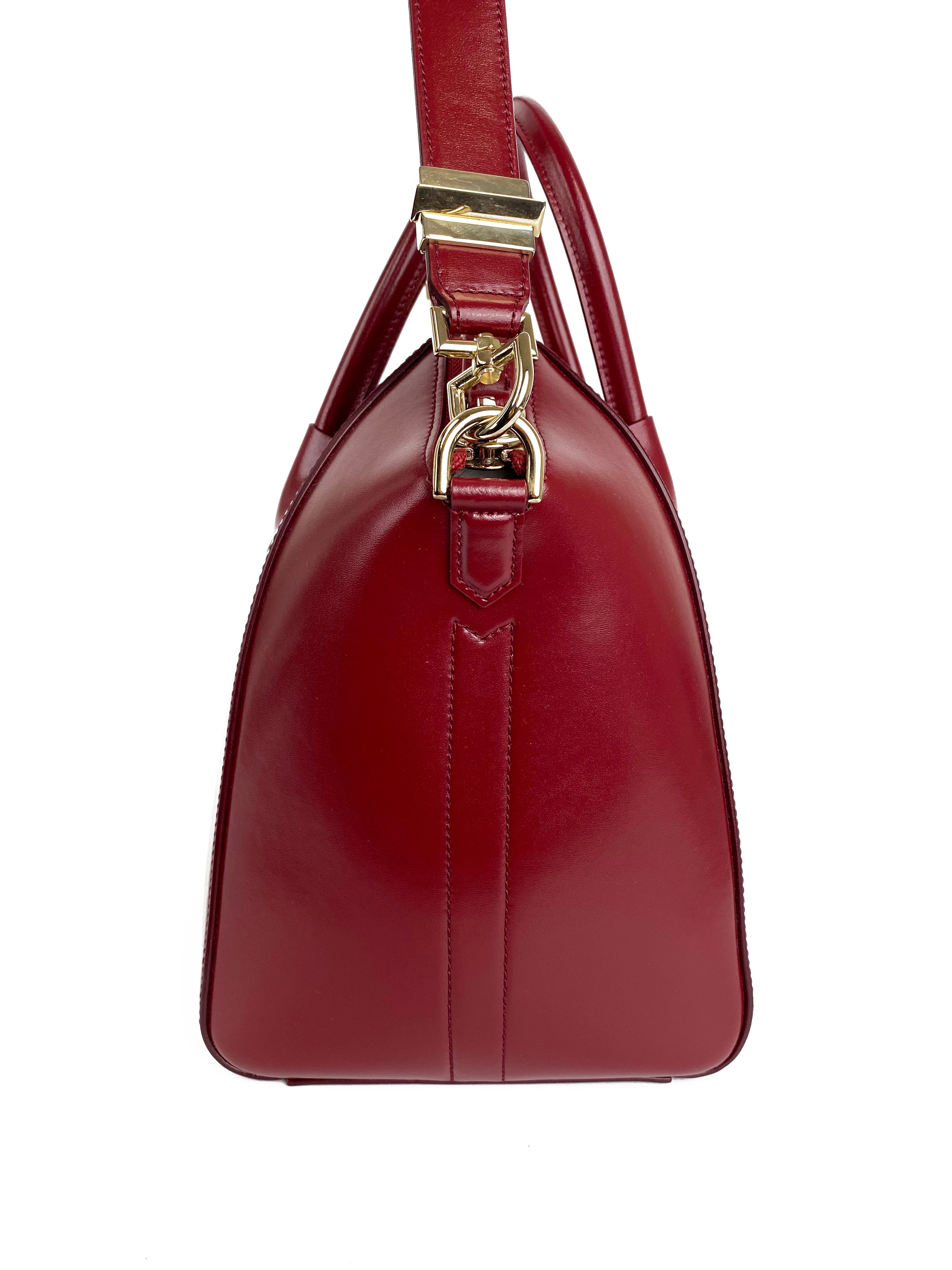 Givenchy Large Burgundy Antigona Bag