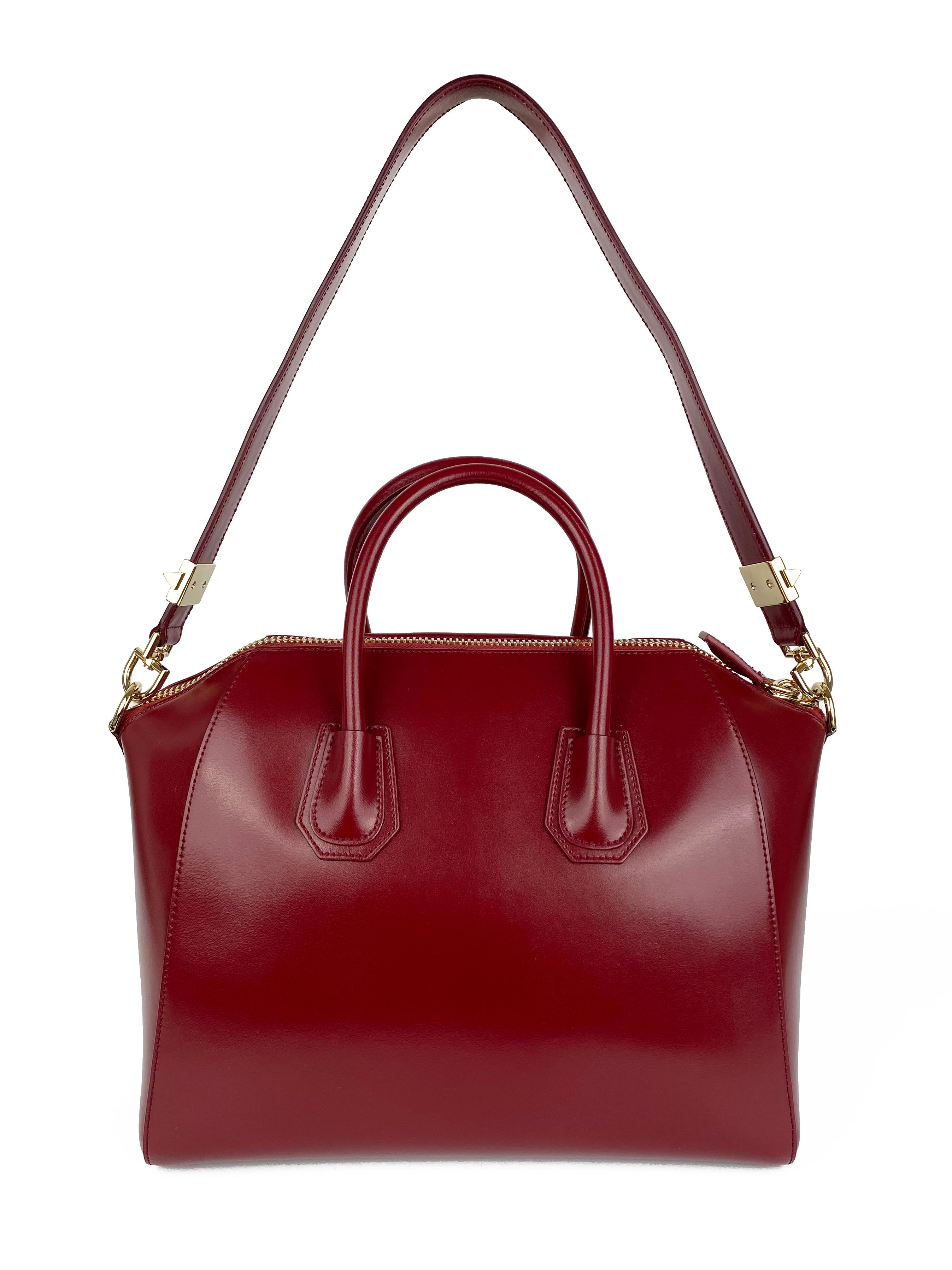 Givenchy Large Burgundy Antigona Bag