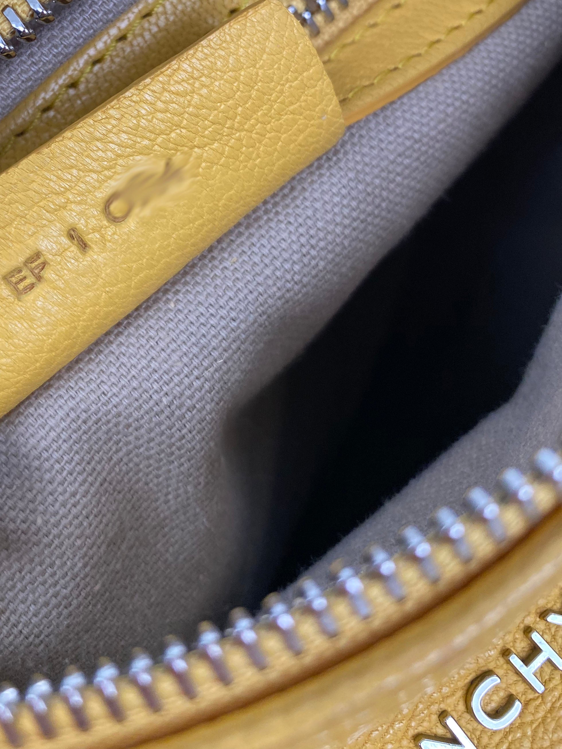 Givenchy Small Yellow Pandora Bag