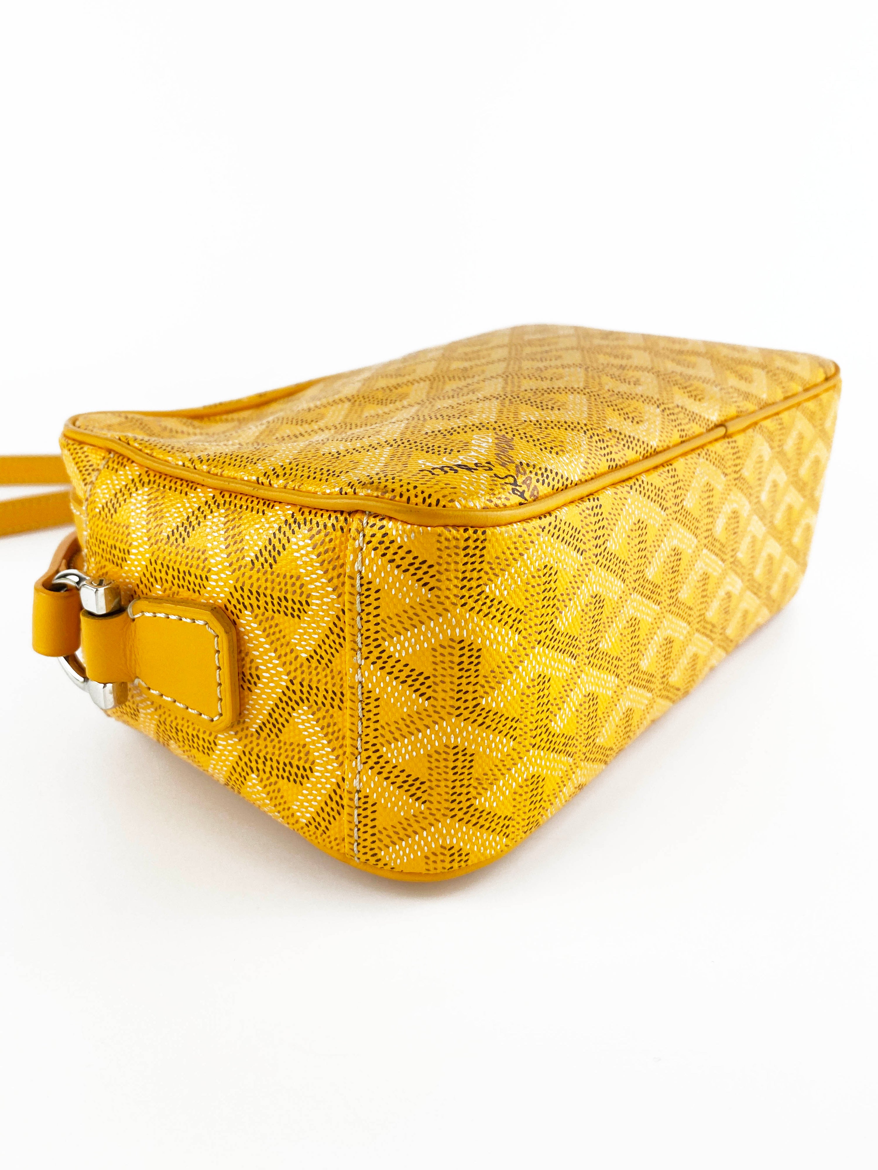 Goyard Yellow Sac Cap Vert Crossbody Bag