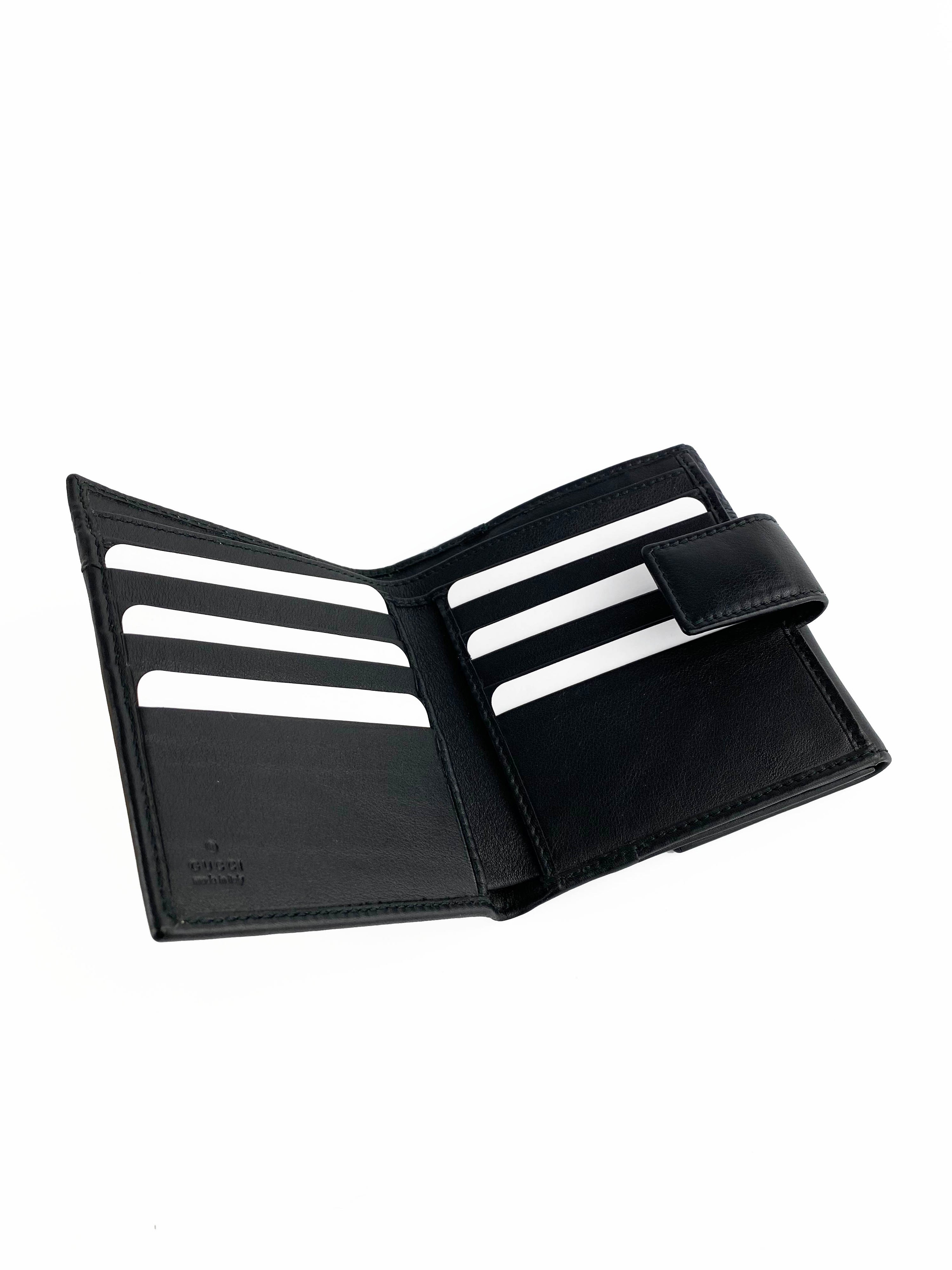 Gucci Black Compact Wallet