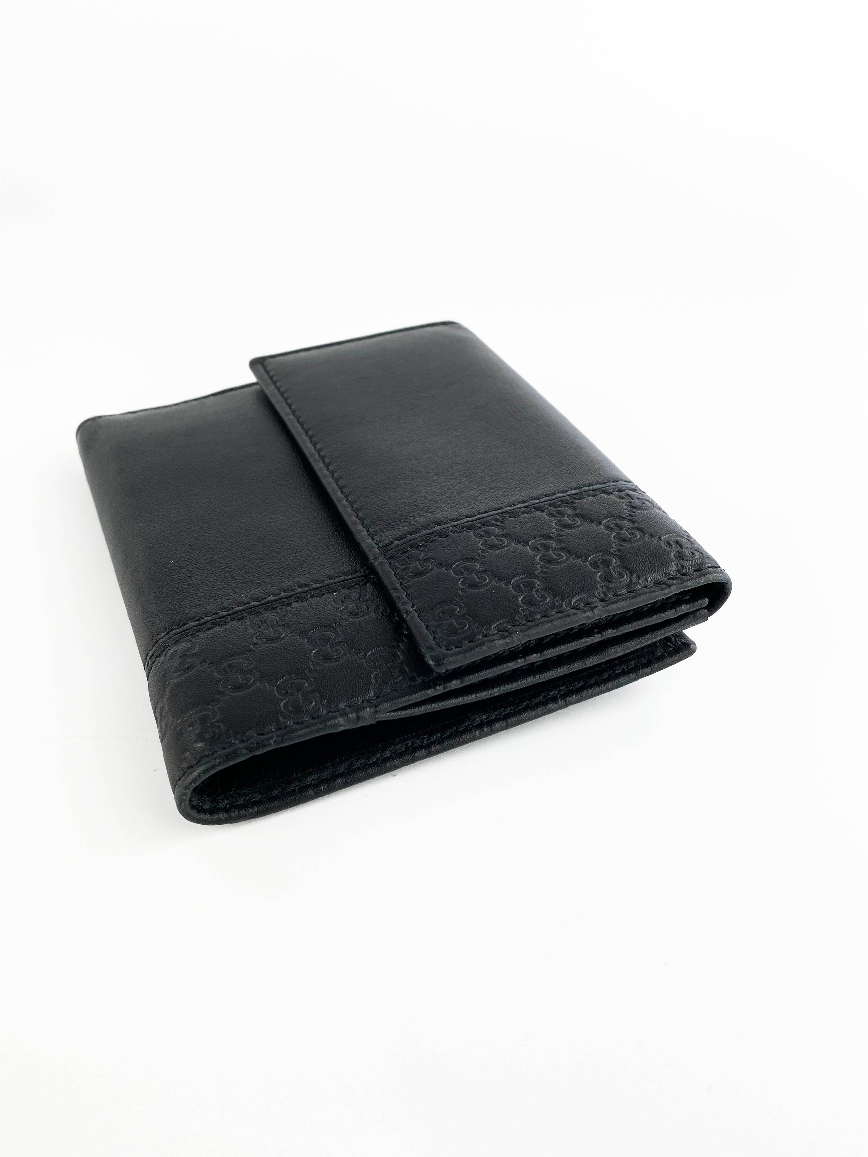 Gucci Black Compact Wallet