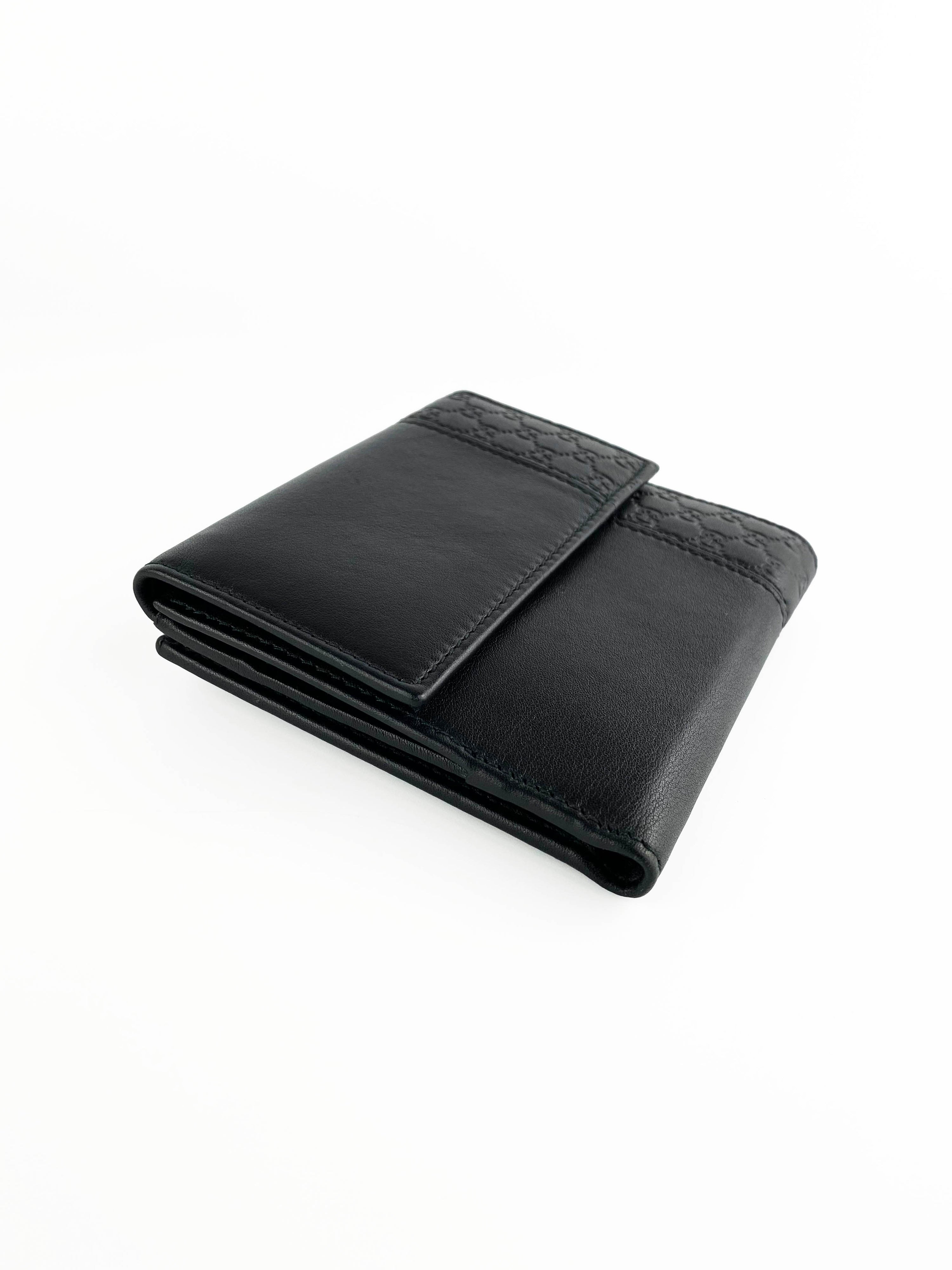 Gucci Black Compact Wallet