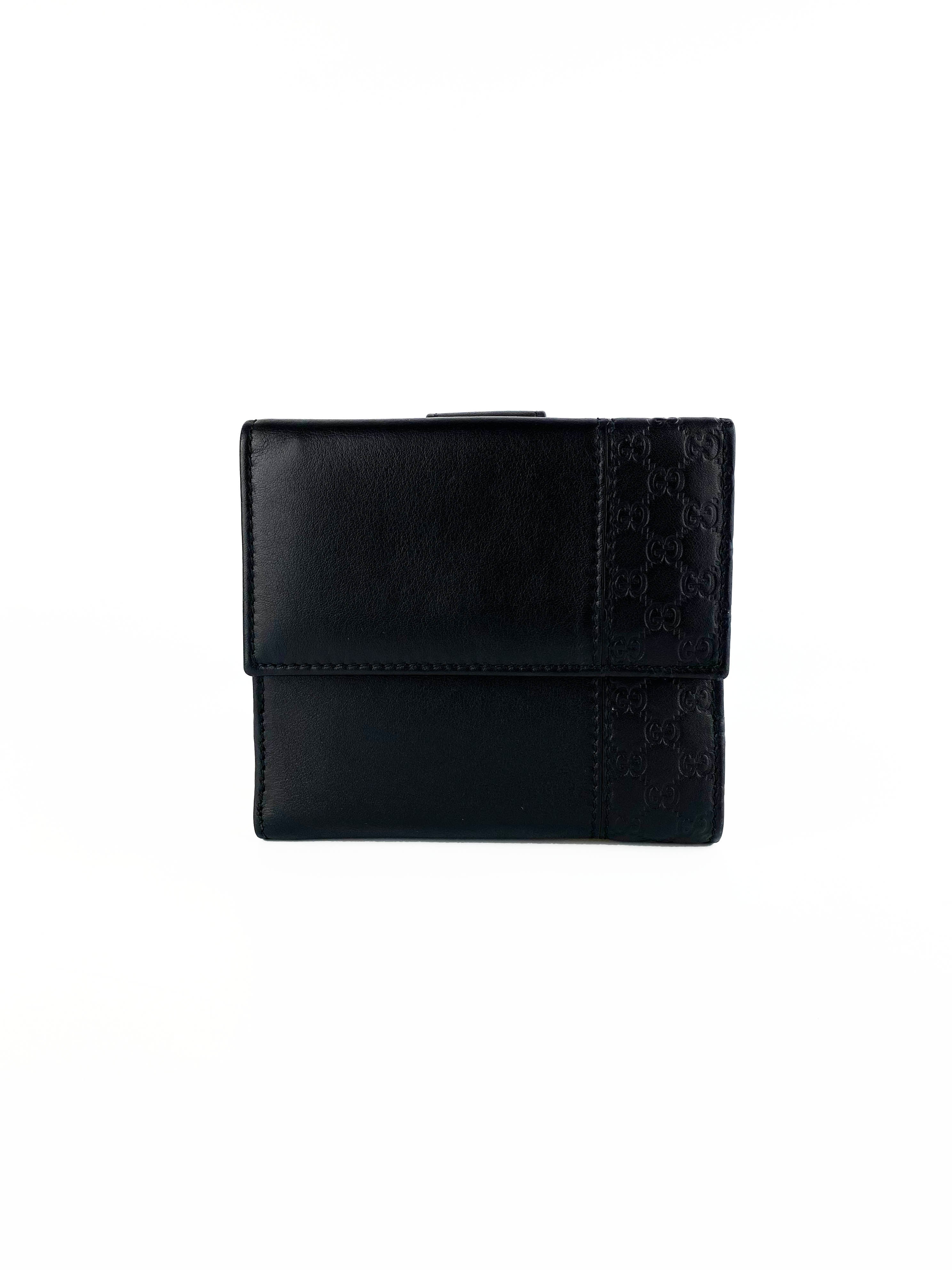 Gucci Black Compact Wallet