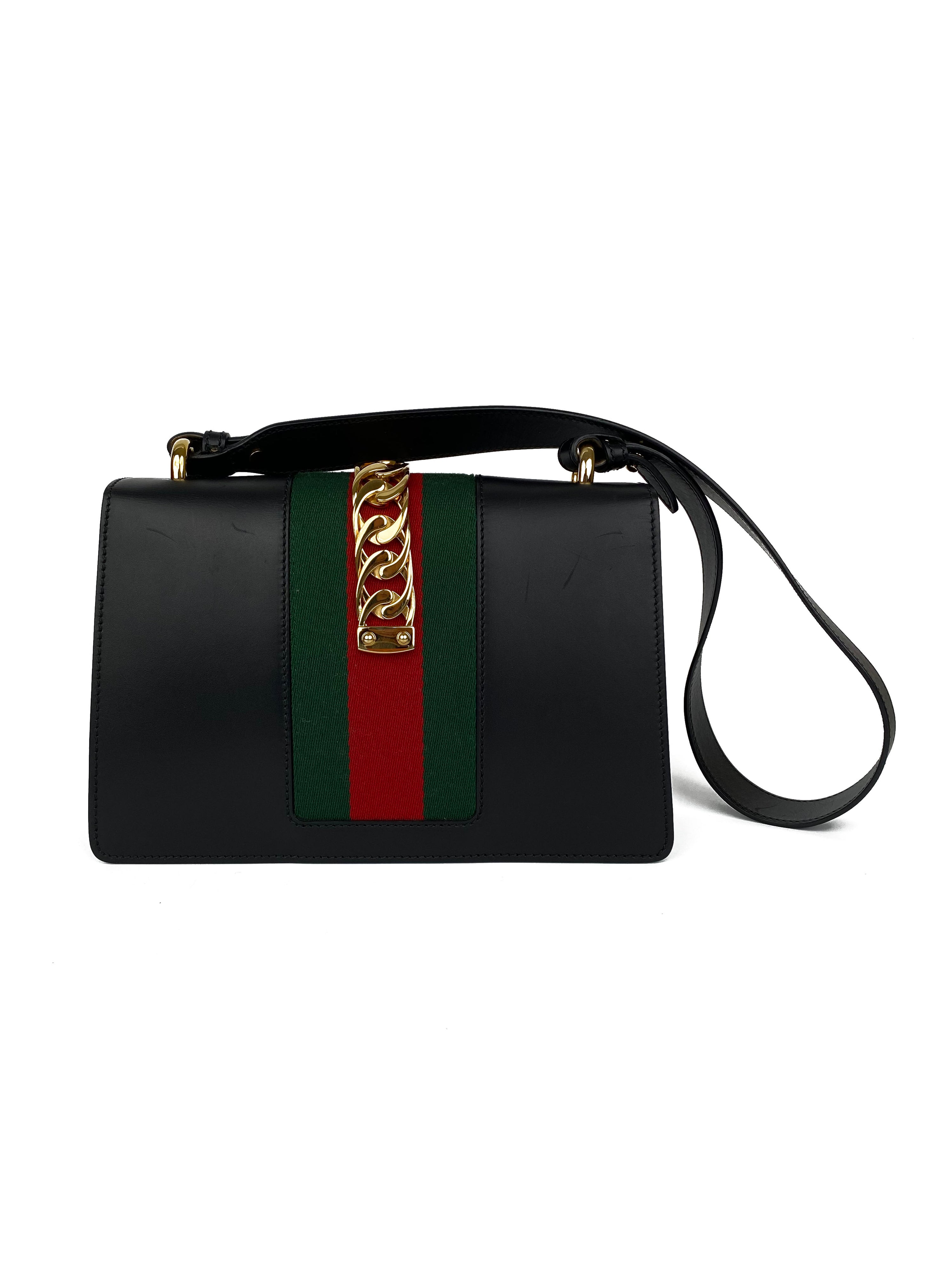 Gucci Black Small Sylvie Bag