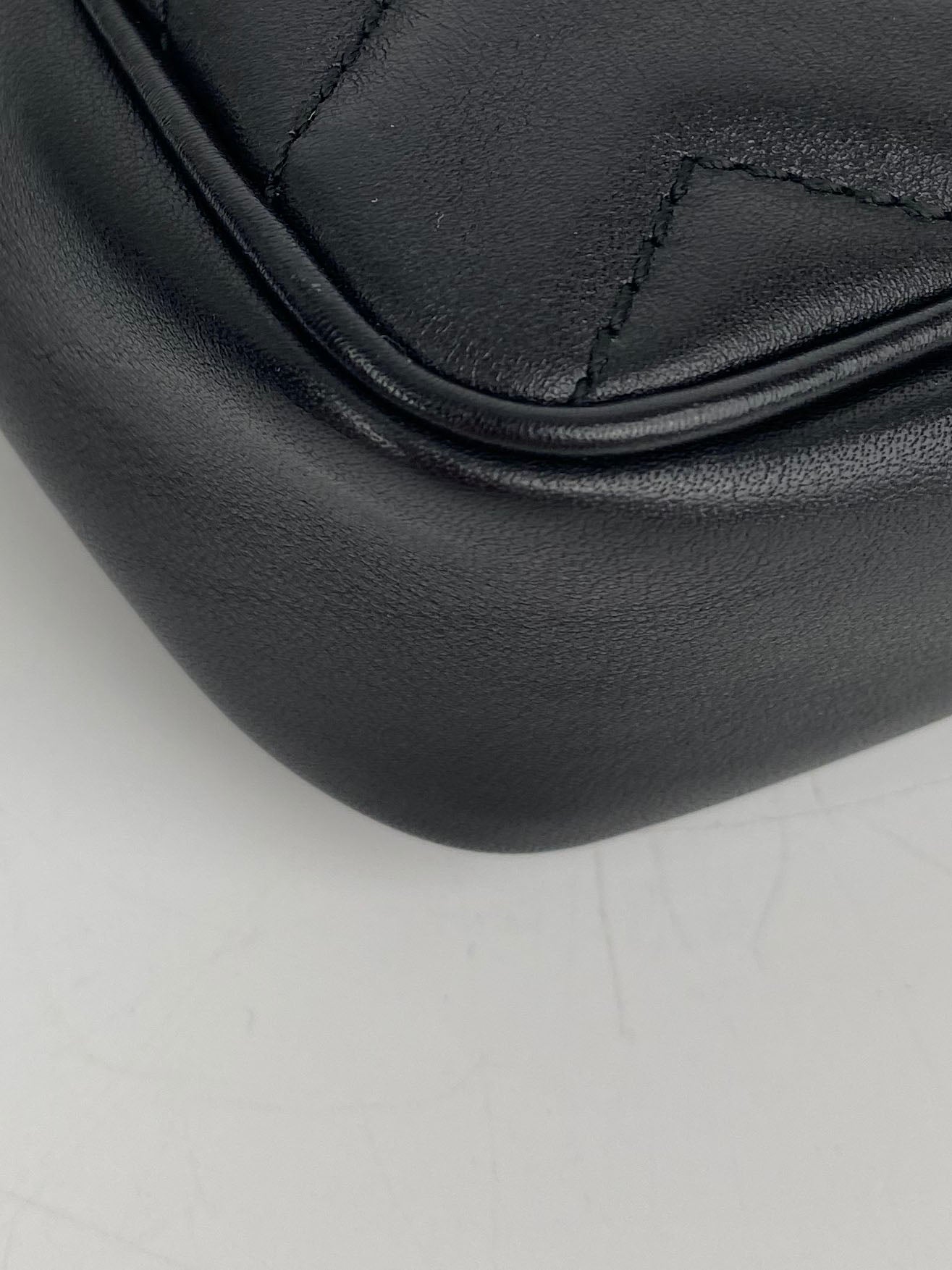 Gucci Black Super Mini Marmont Bag