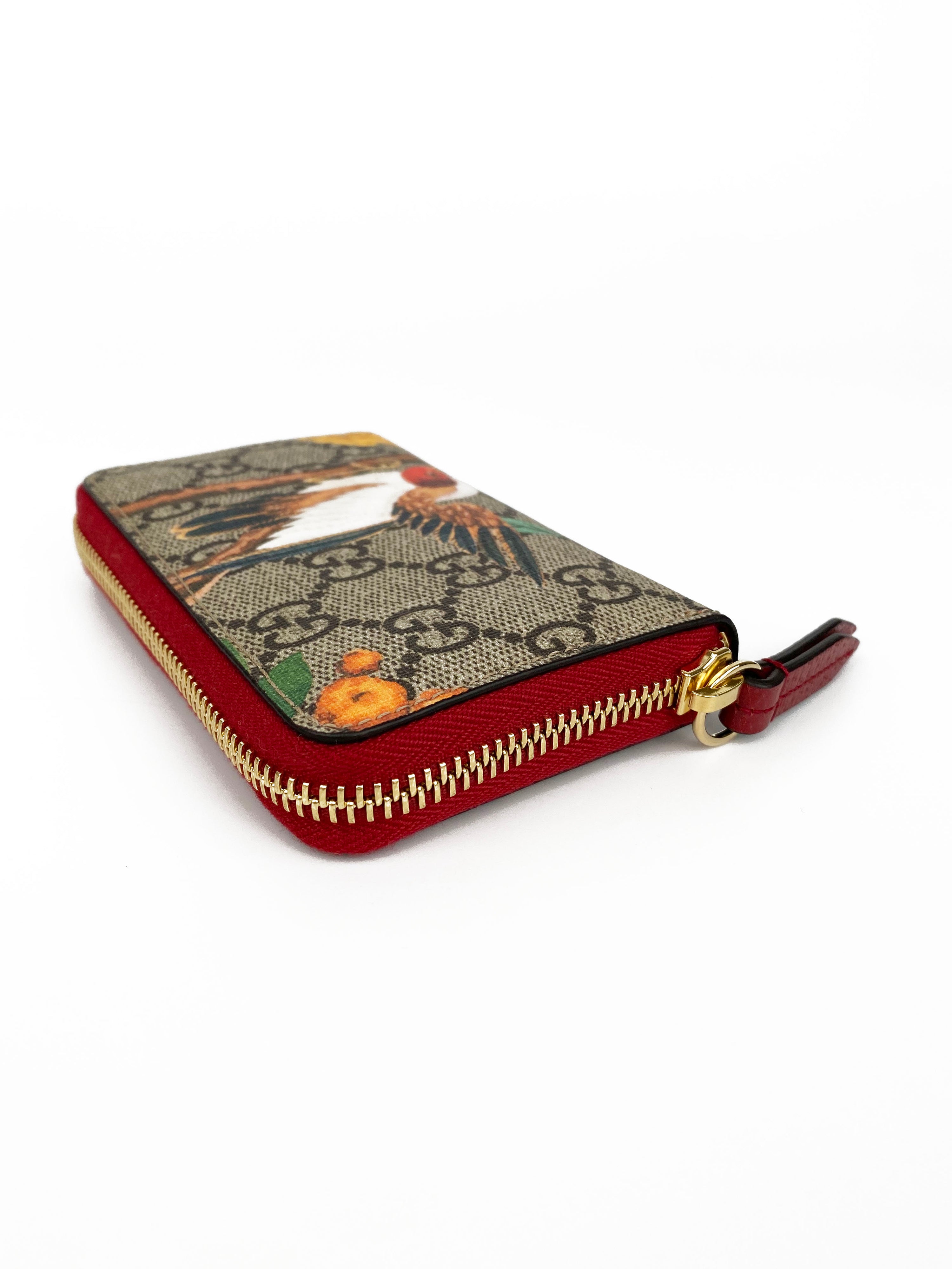 Gucci GG Supreme Tian Card Case