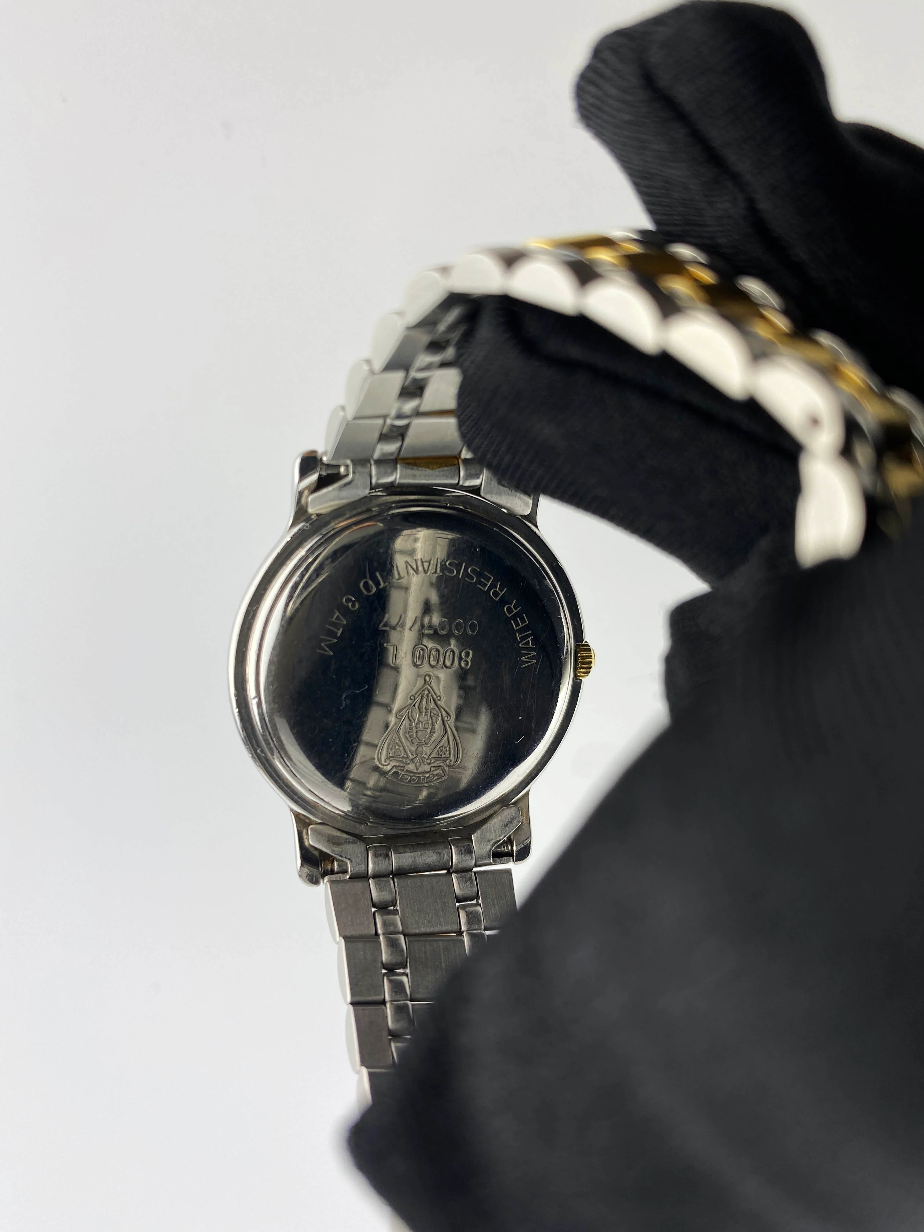 Gucci Gold  Silver Vintage Timeless Watch