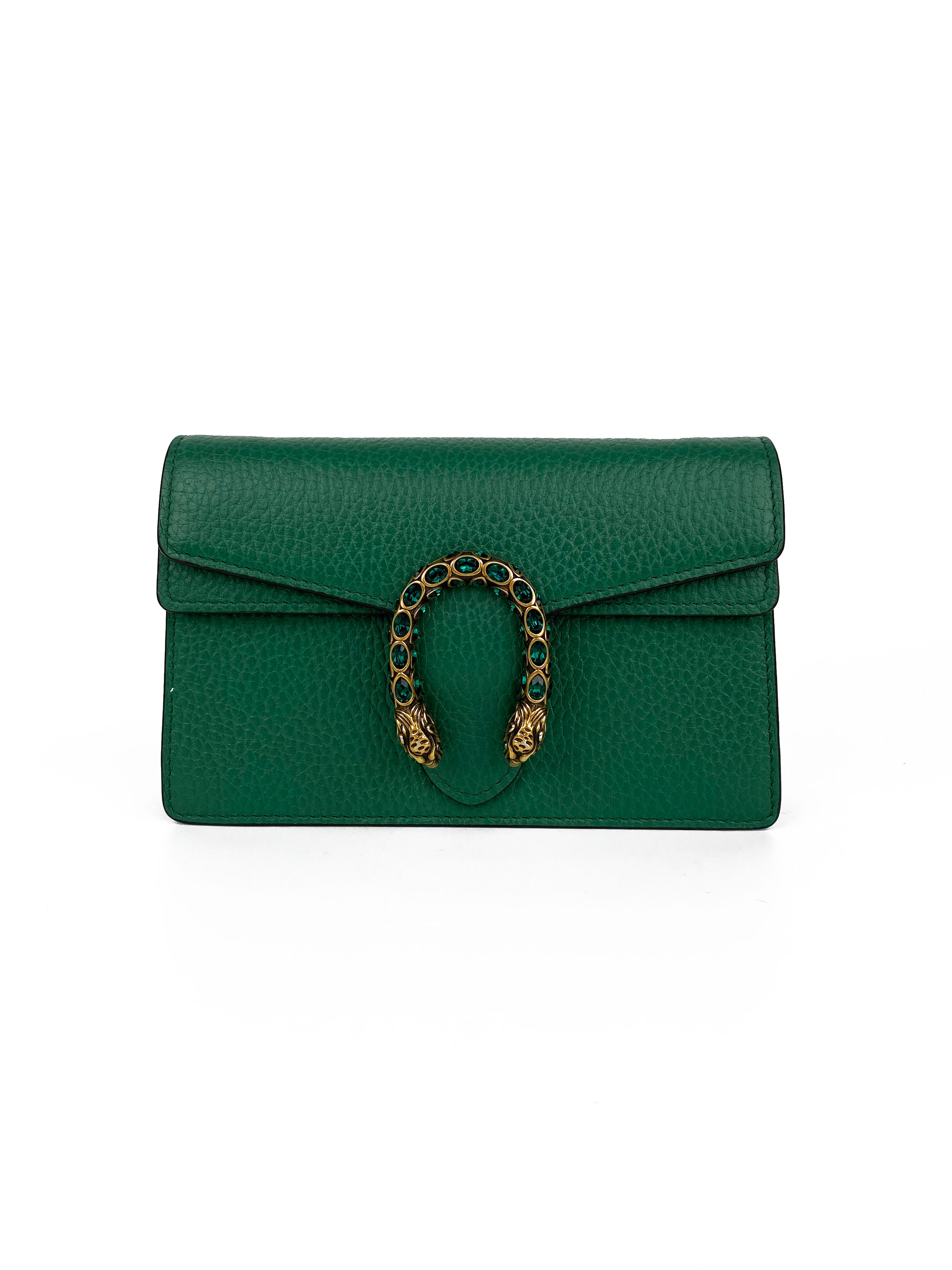 Gucci Green Super Mini Dionysus Bag