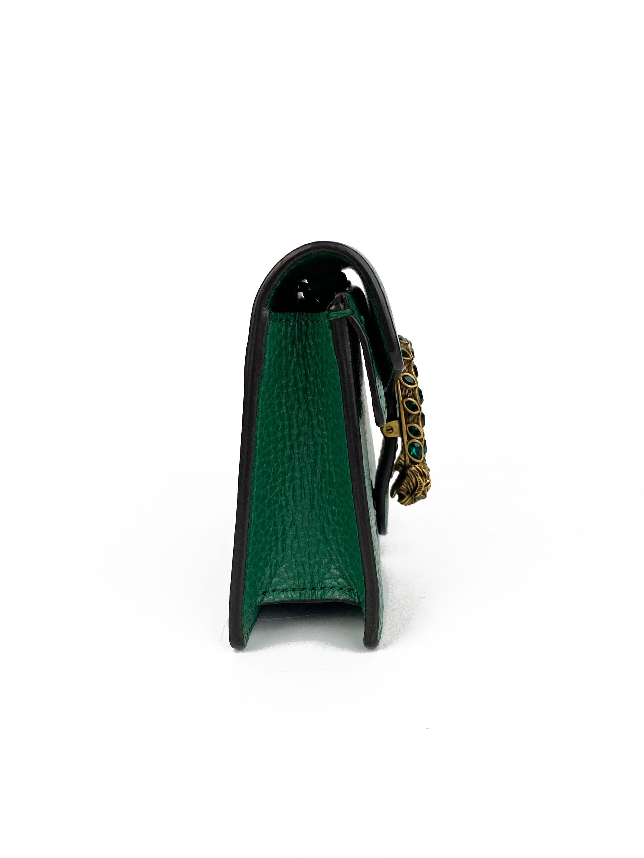 Gucci Green Super Mini Dionysus Bag