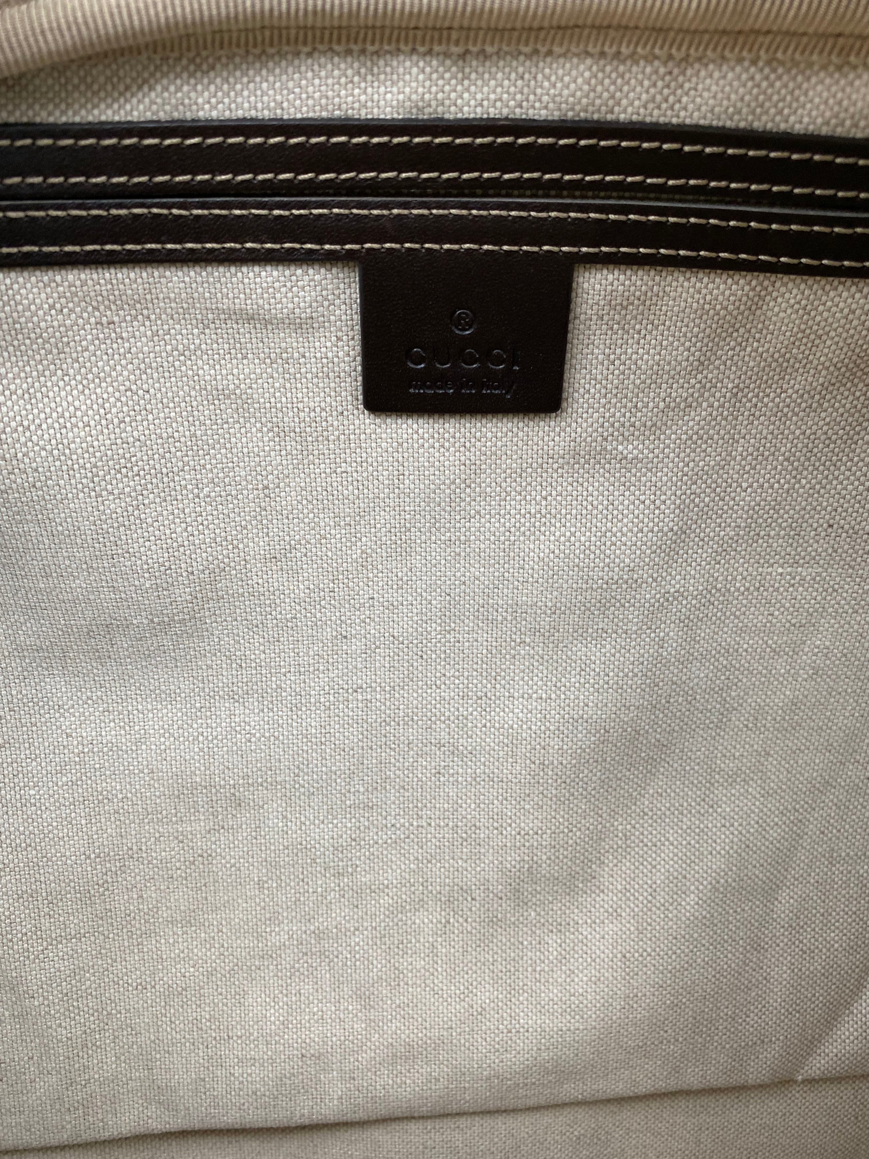 Gucci Monogram Laptop Bag