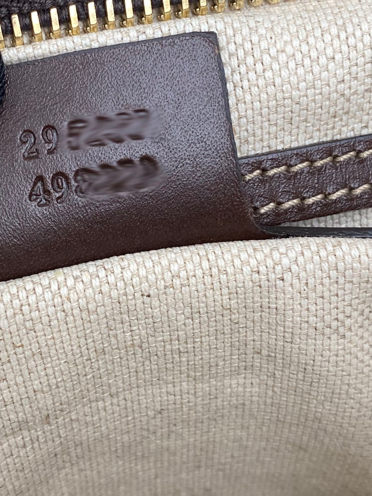 Gucci Monogram Messenger Bag