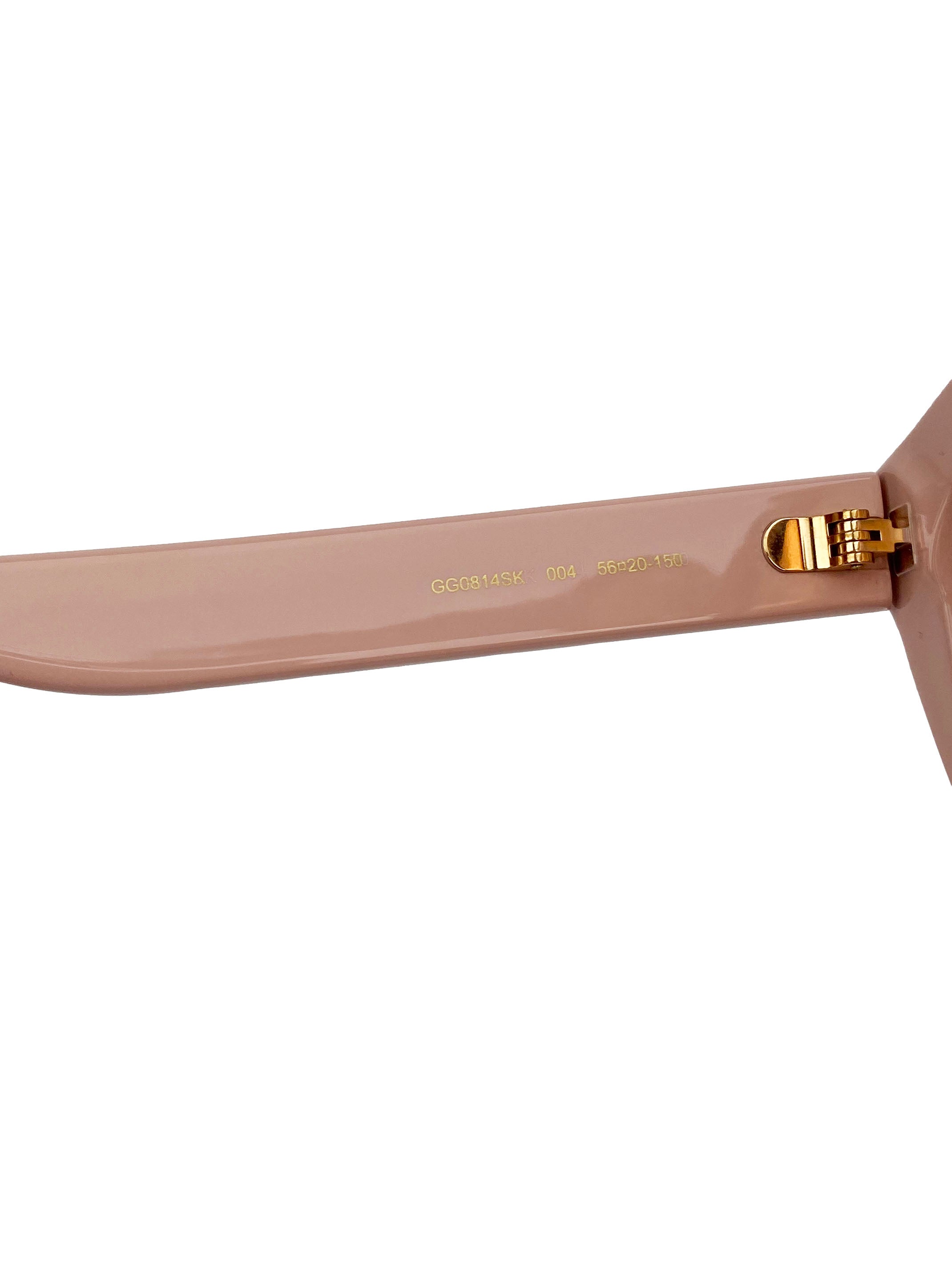 Gucci Pale Pink Sunglasses GG0814SK