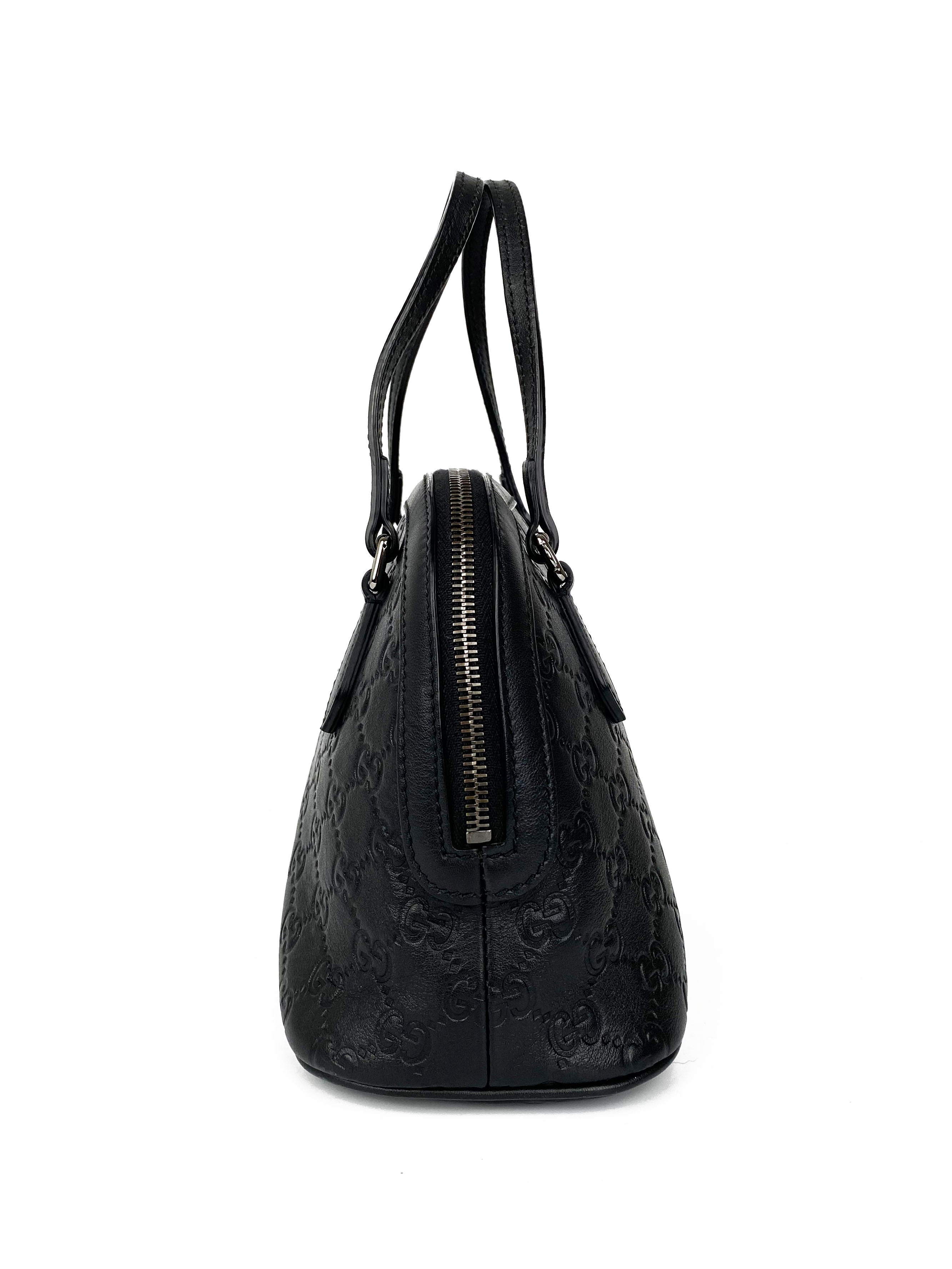 Gucci Small Black GG Shoulder Bag