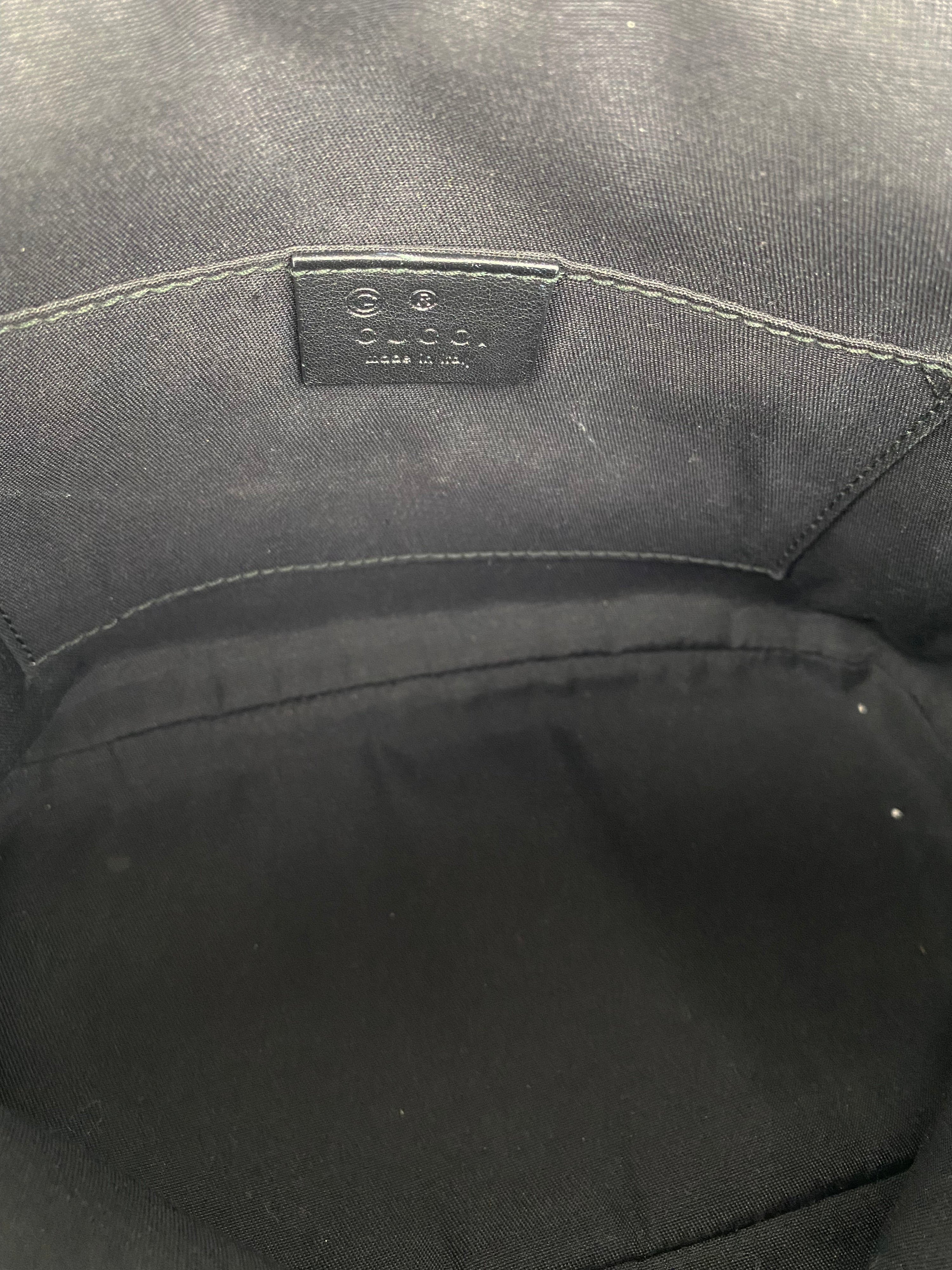 Gucci Small Black GG Shoulder Bag