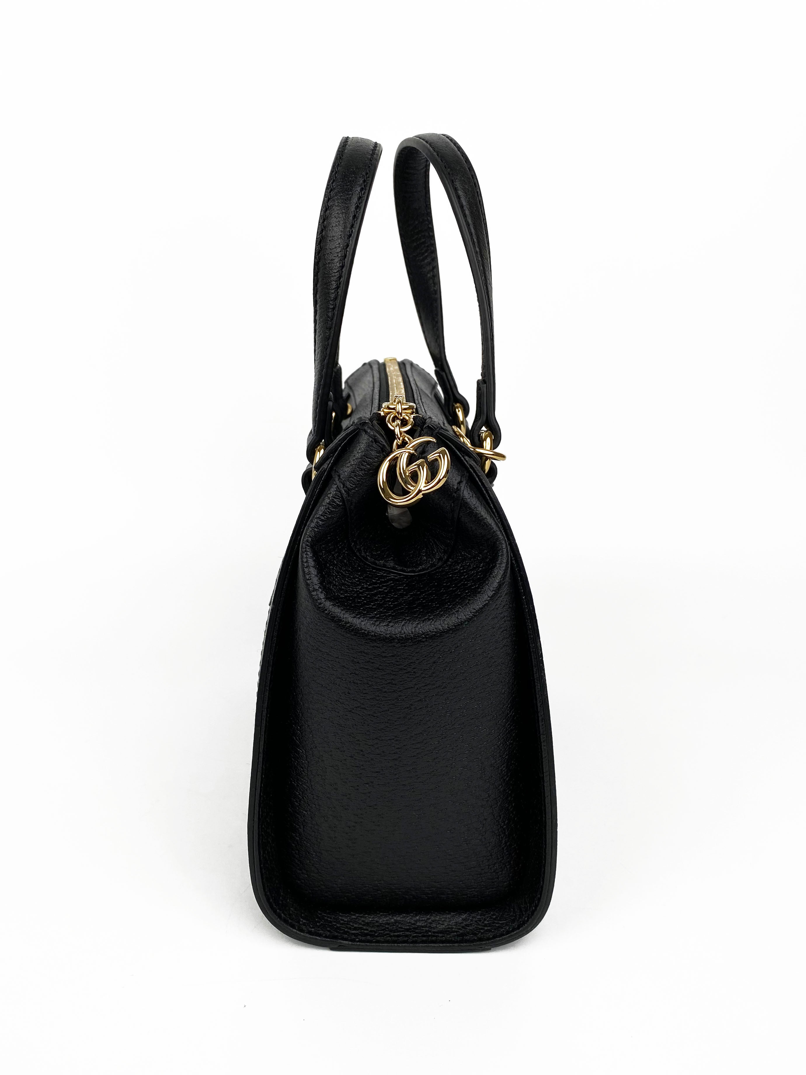 Gucci Small Black Ophidia Tote