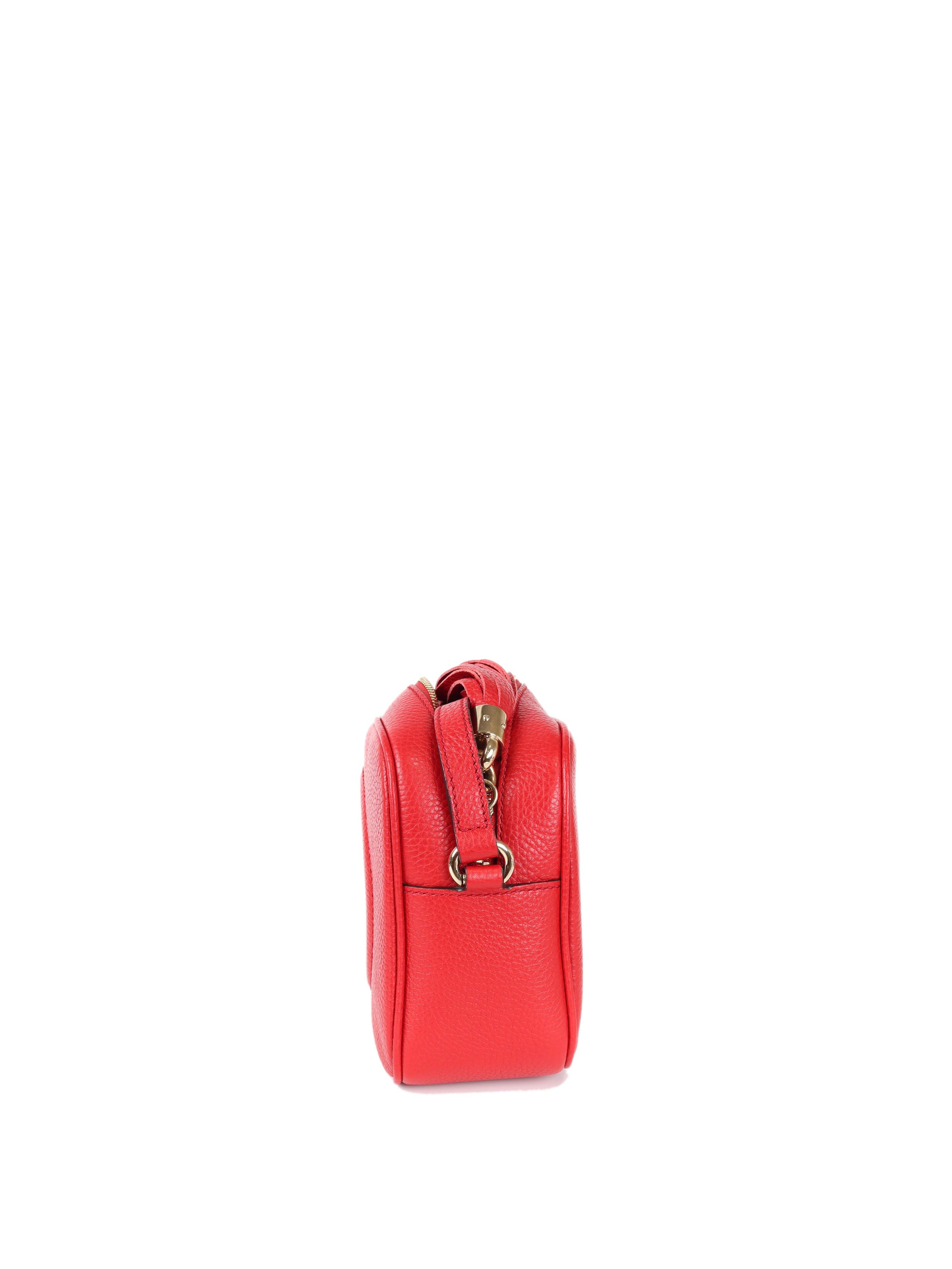 Gucci Small Red Soho Disco Camera Bag