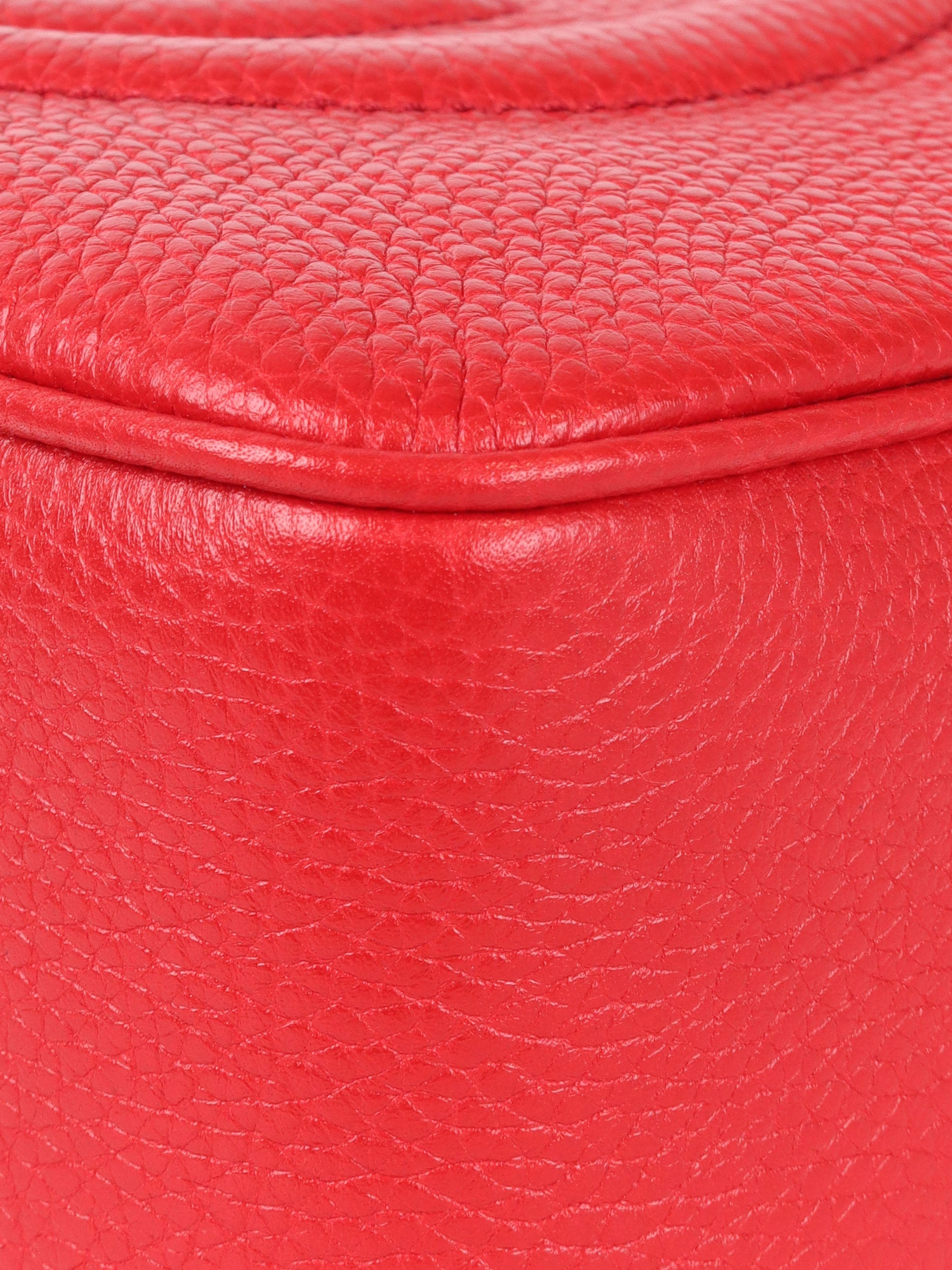 Gucci Small Red Soho Disco Camera Bag