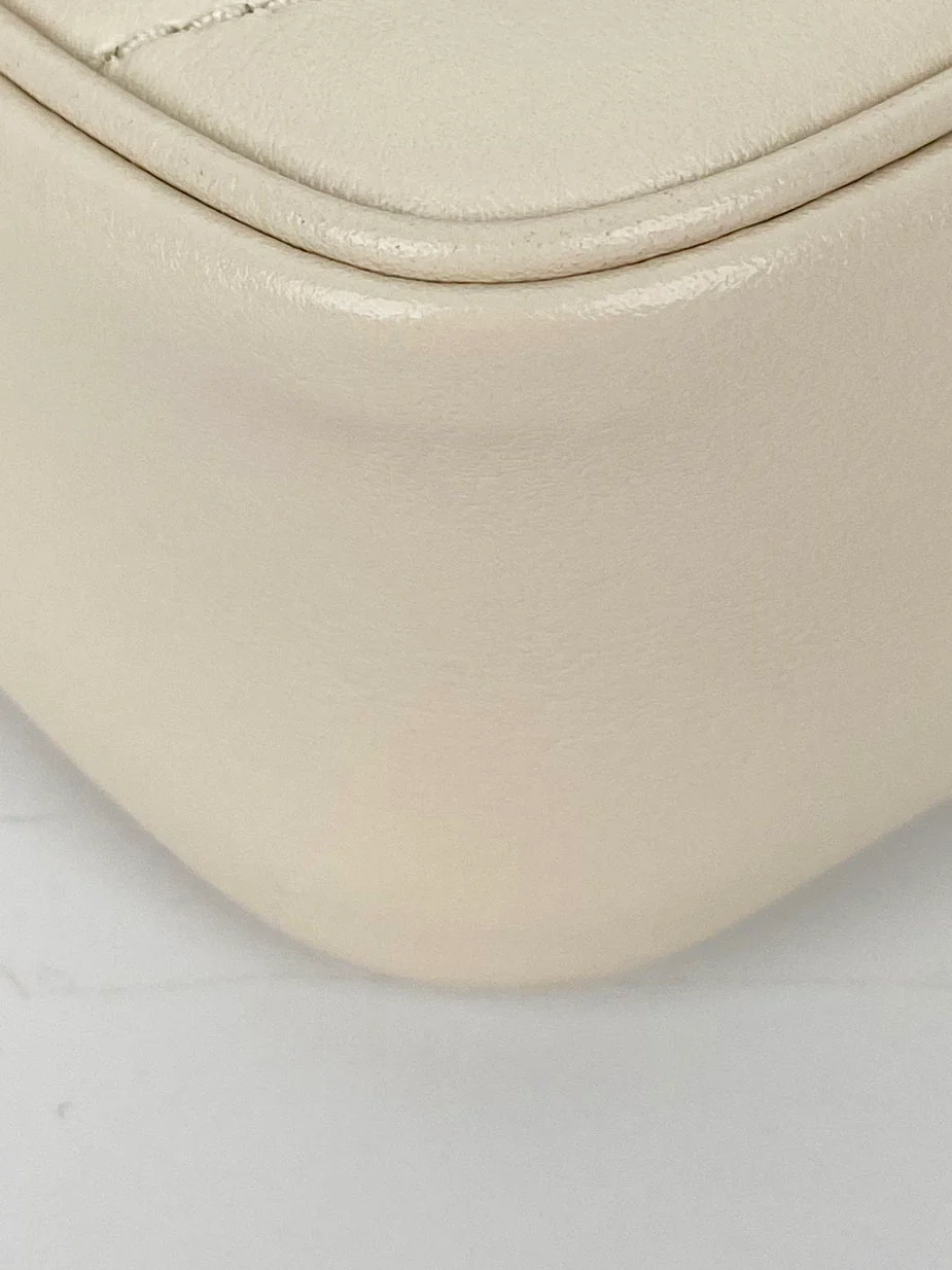 Gucci Super Mini White Marmont Bag