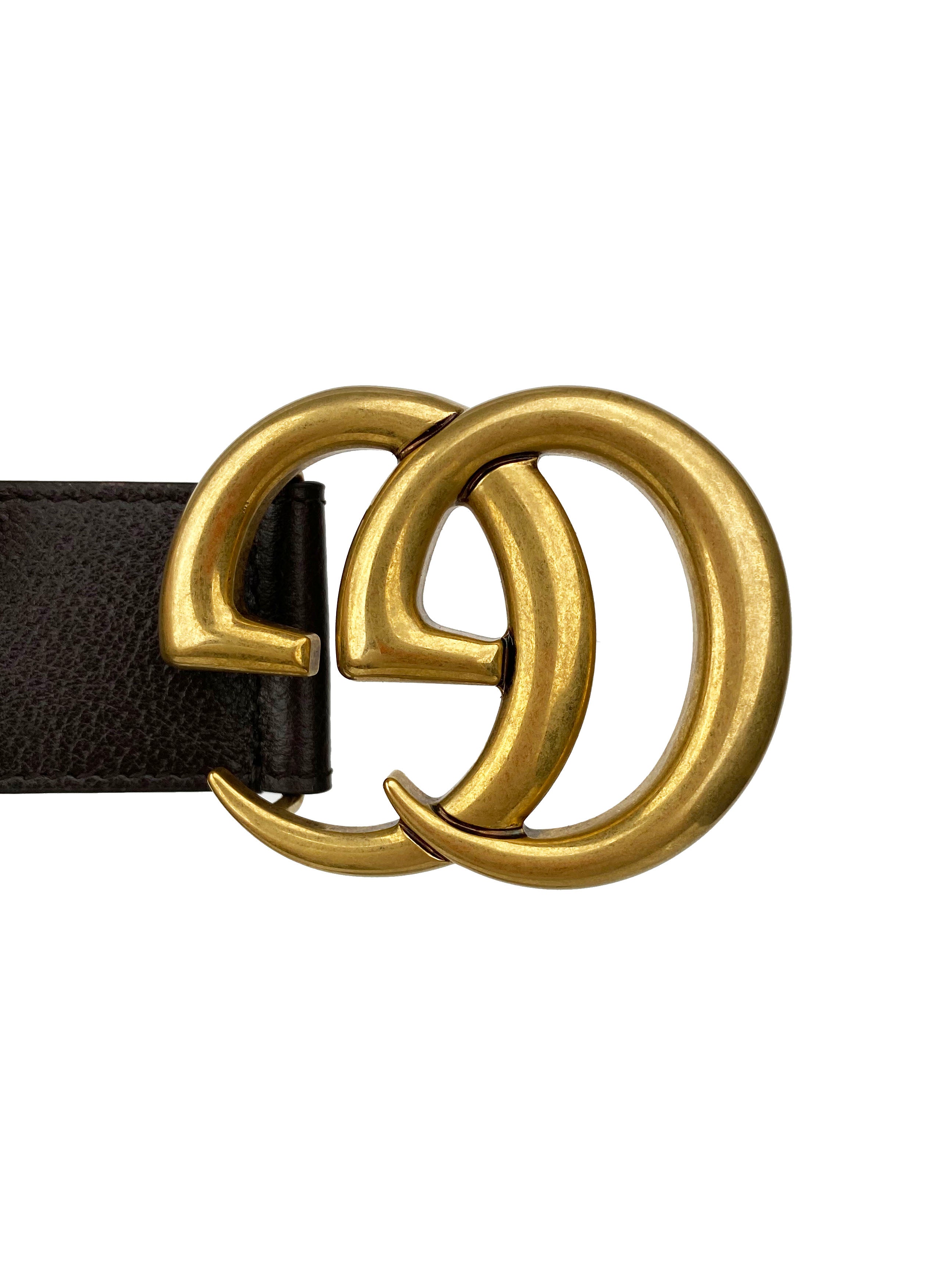 Gucci Web Belt with Double G Buckle 75