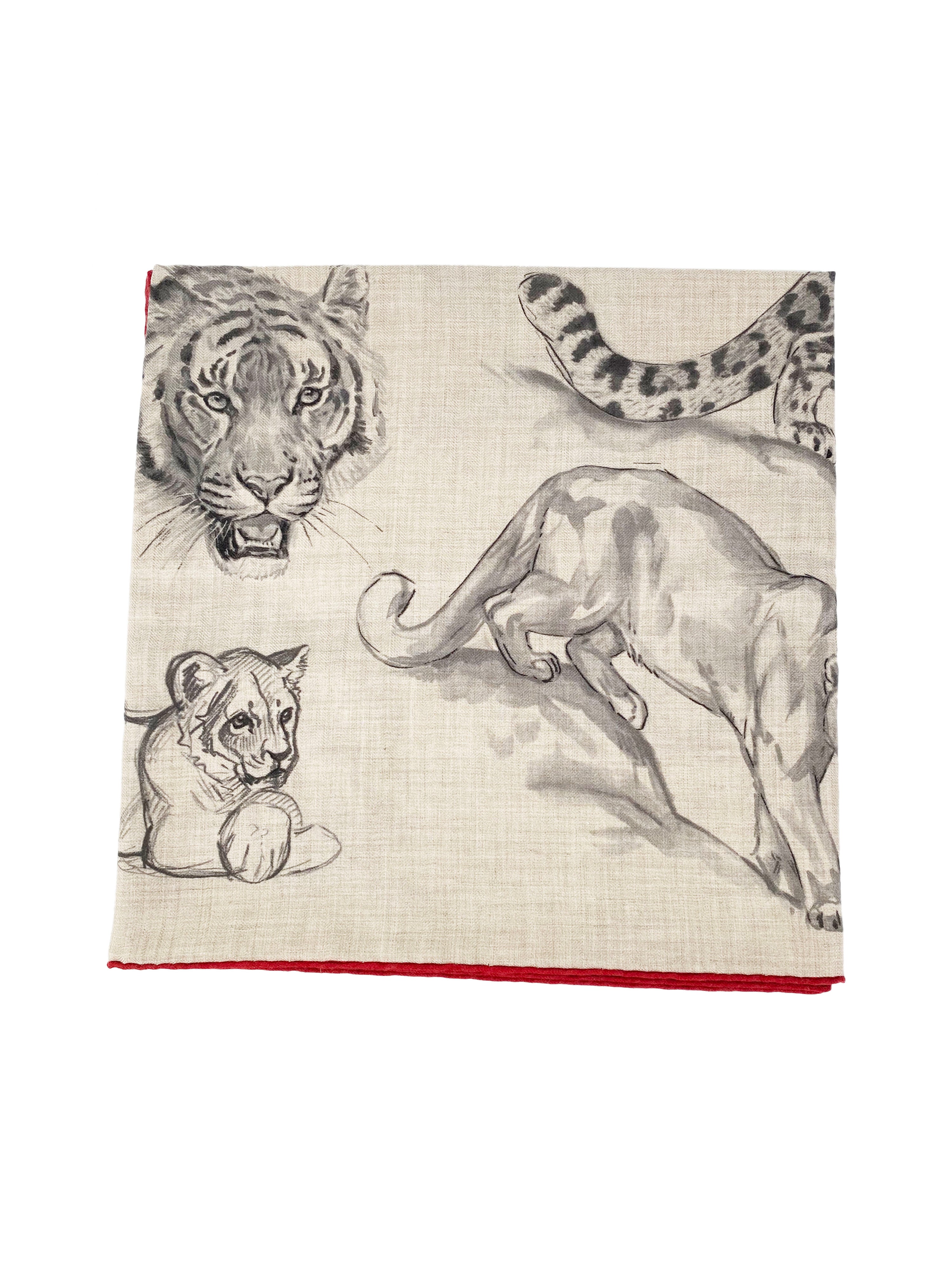 Hermes Dans L
atelier de Robert Dallet GM Scarf