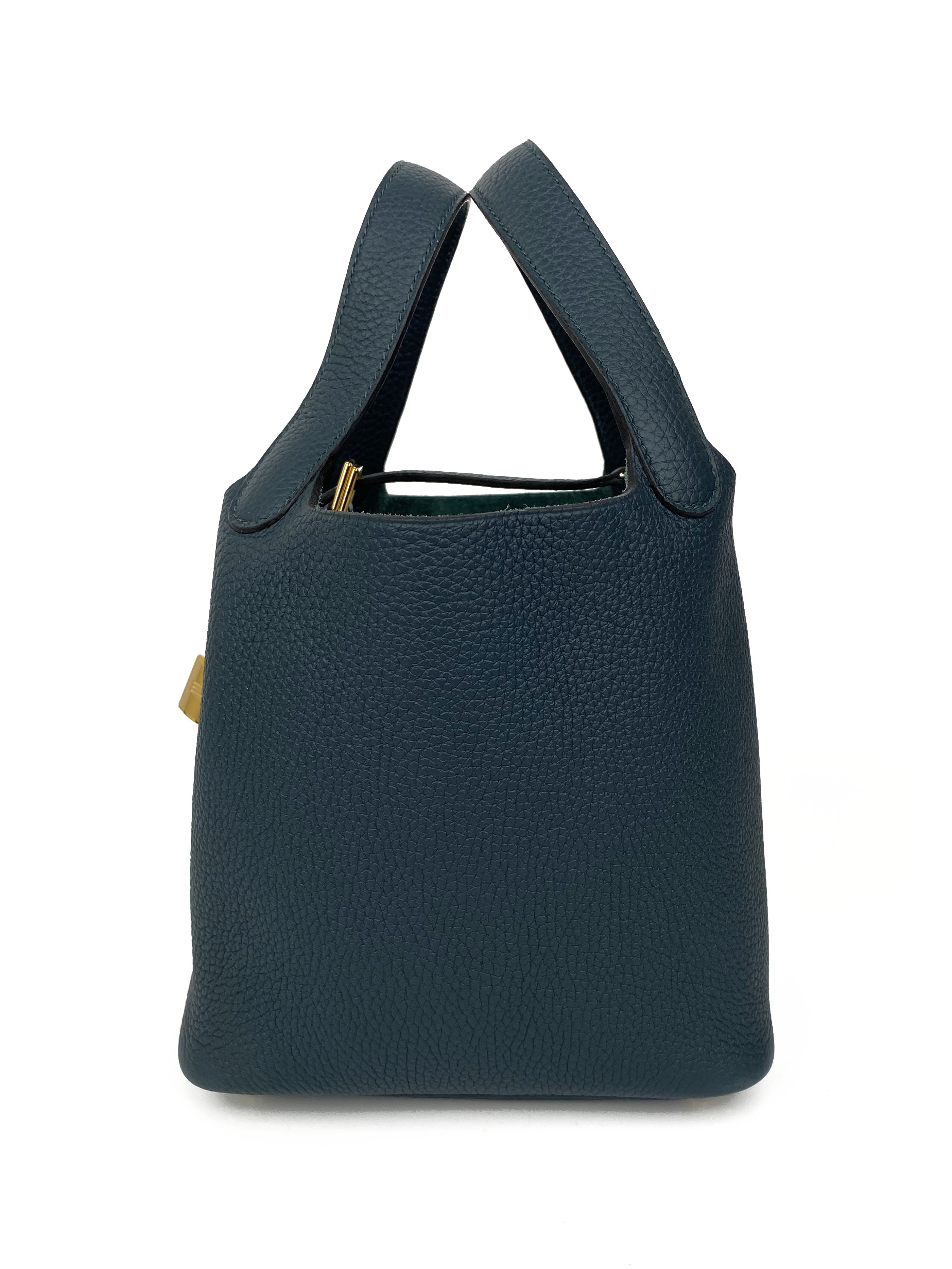 Hermes Dark Green Picotin Lock 18 Bag