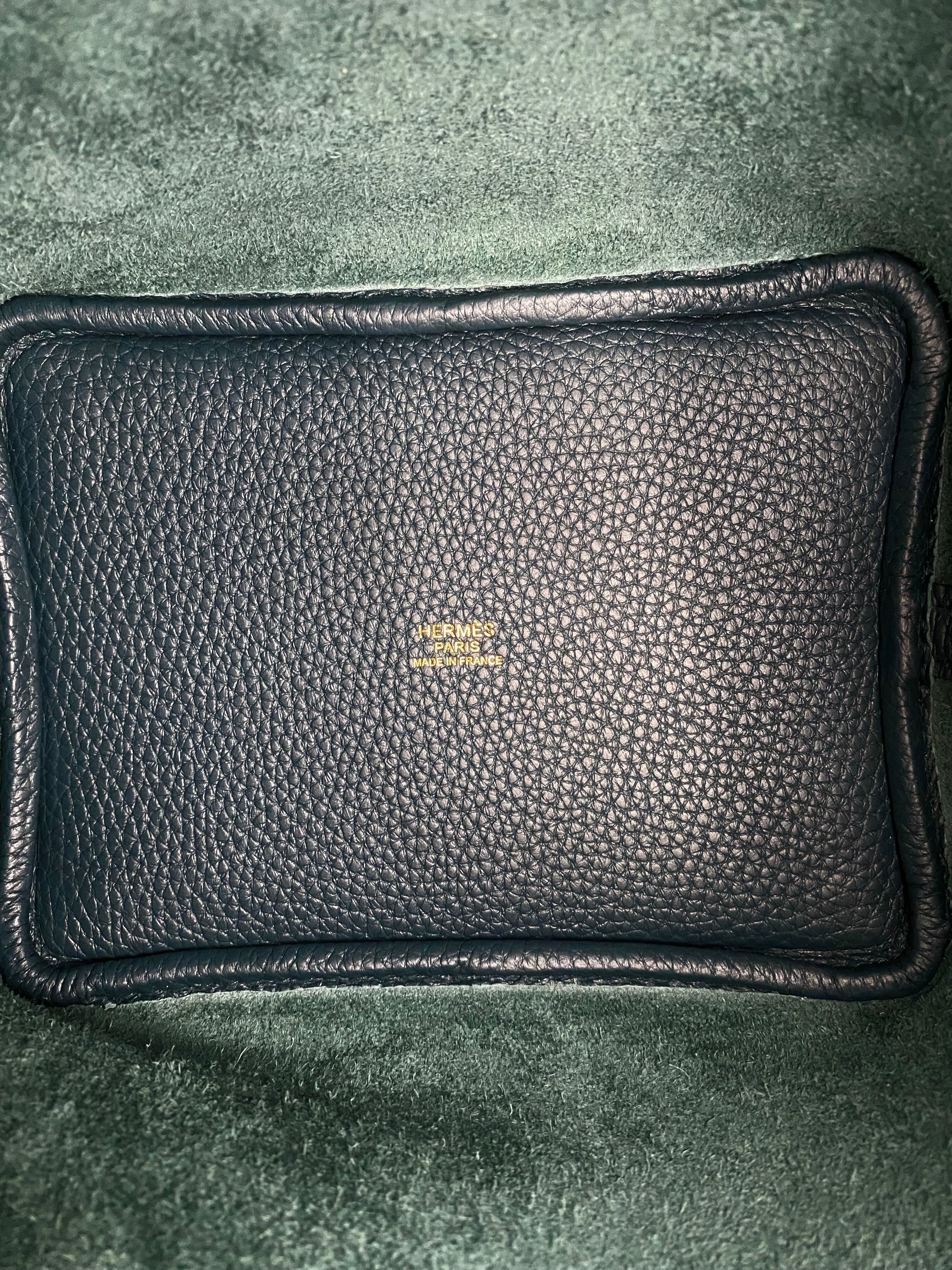 Hermes Dark Green Picotin Lock 18 Bag