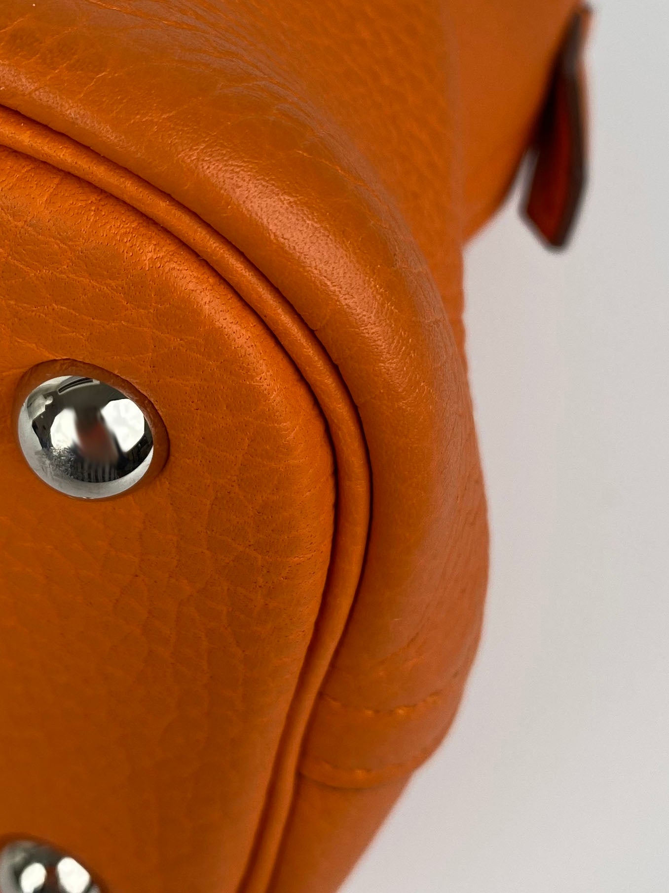 Hermes Orange Bolide 31 Bag